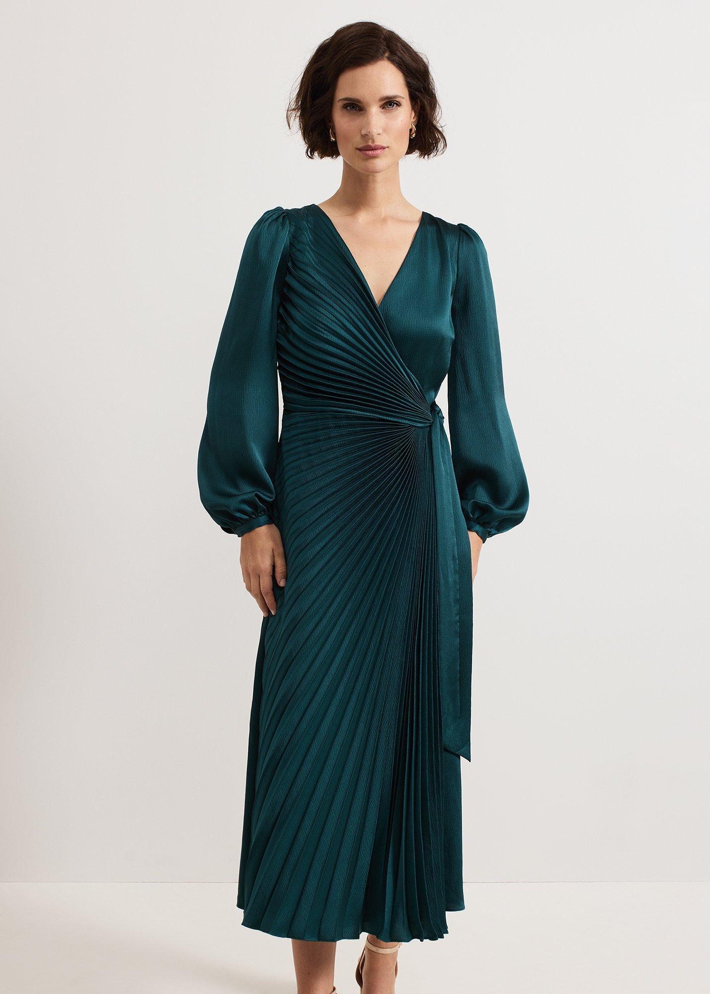 ${product-id}-Gracie Sunray Dress-Dark Green-${view-type}