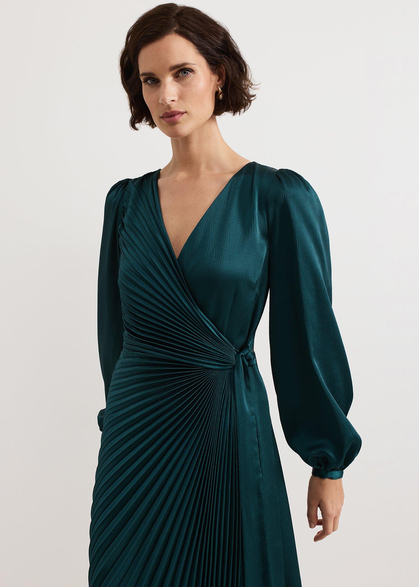 ${product-id}-Gracie Sunray Dress-Dark Green-${view-type}