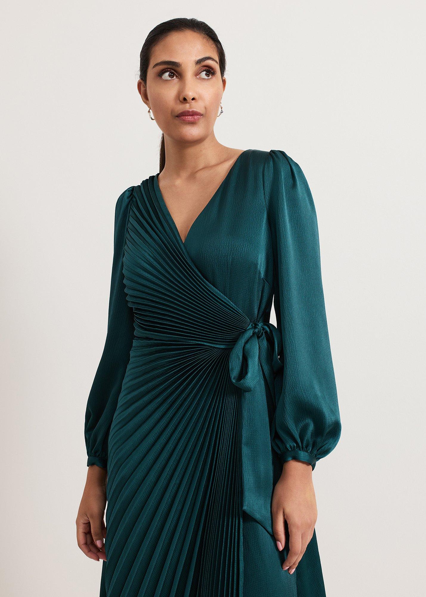 ${product-id}-Petite Gracie Dress-Dark Green-${view-type}