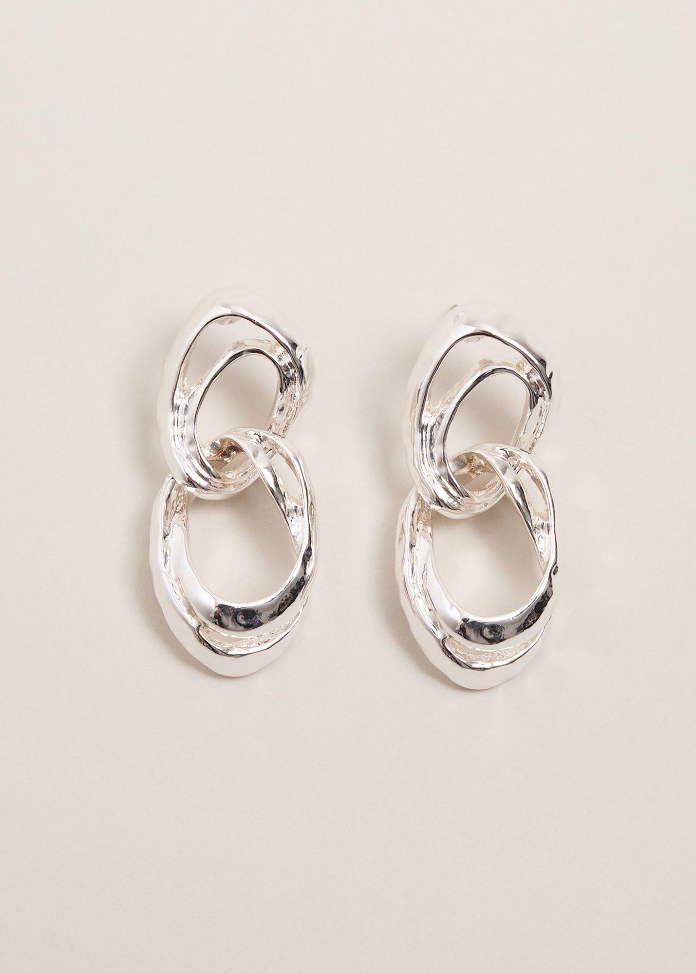 Drop Circle Earring