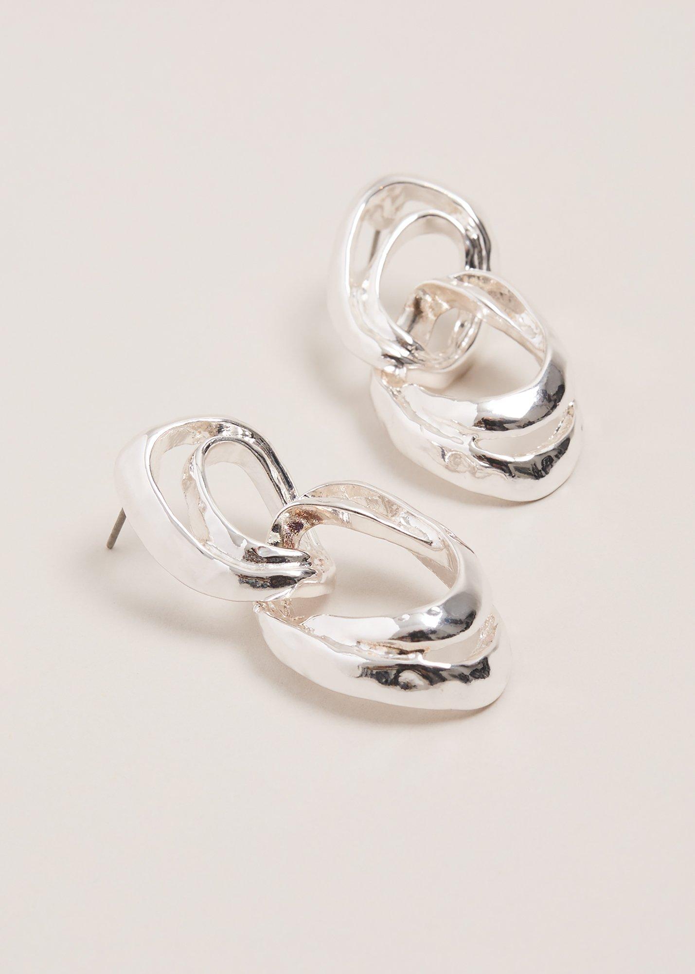 Drop Circle Earring