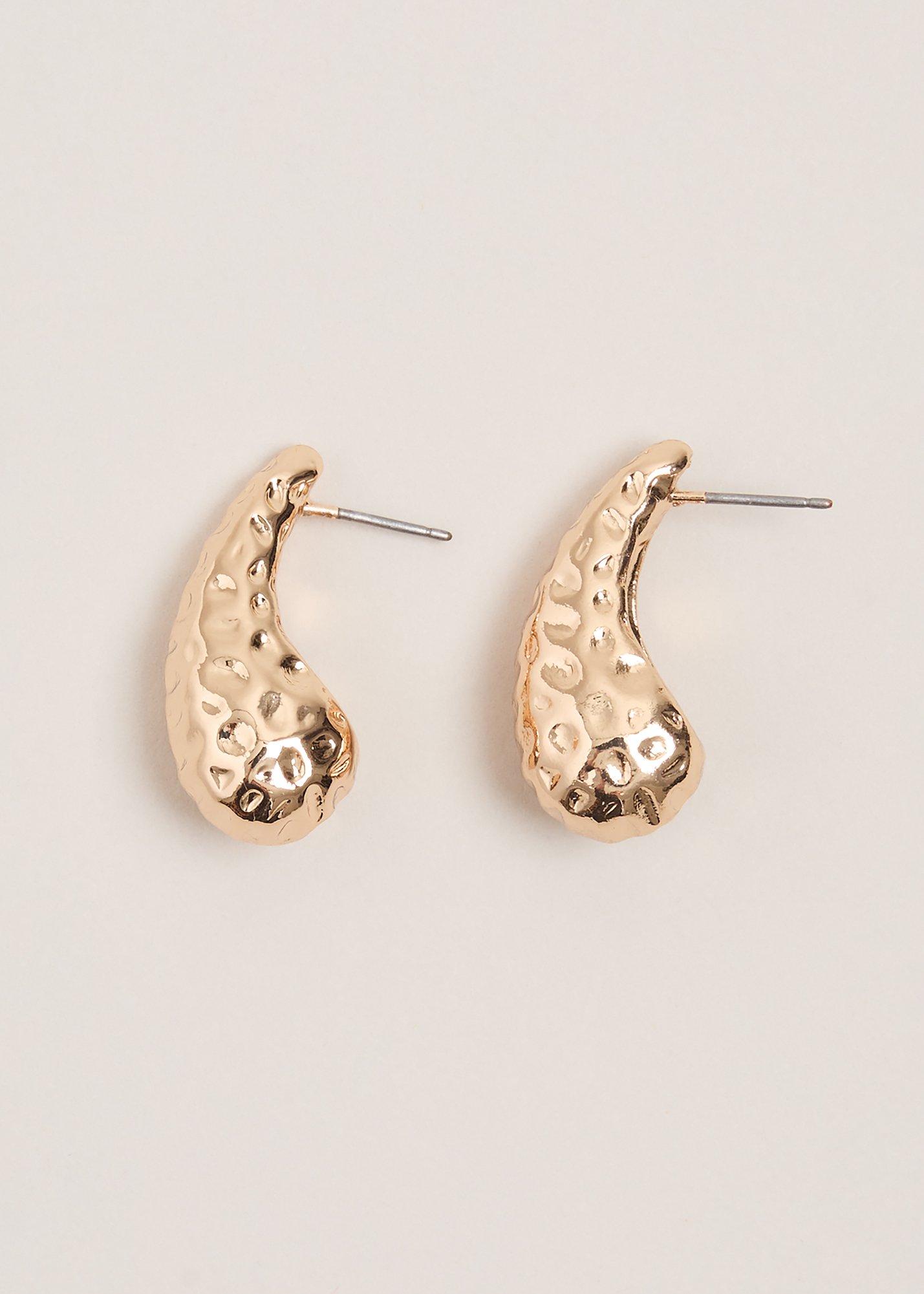 Gold Stud Earrings
