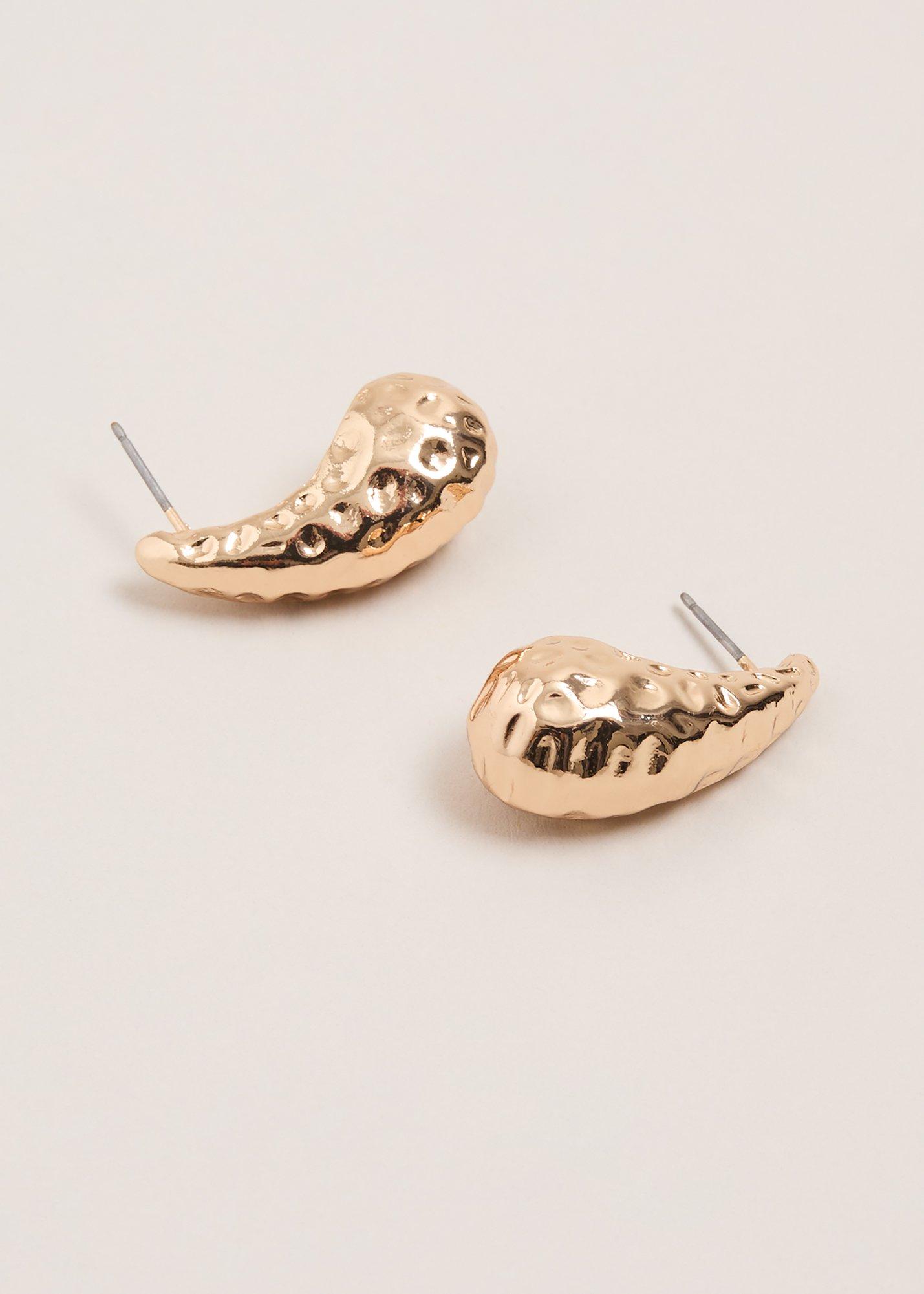 Gold Stud Earrings