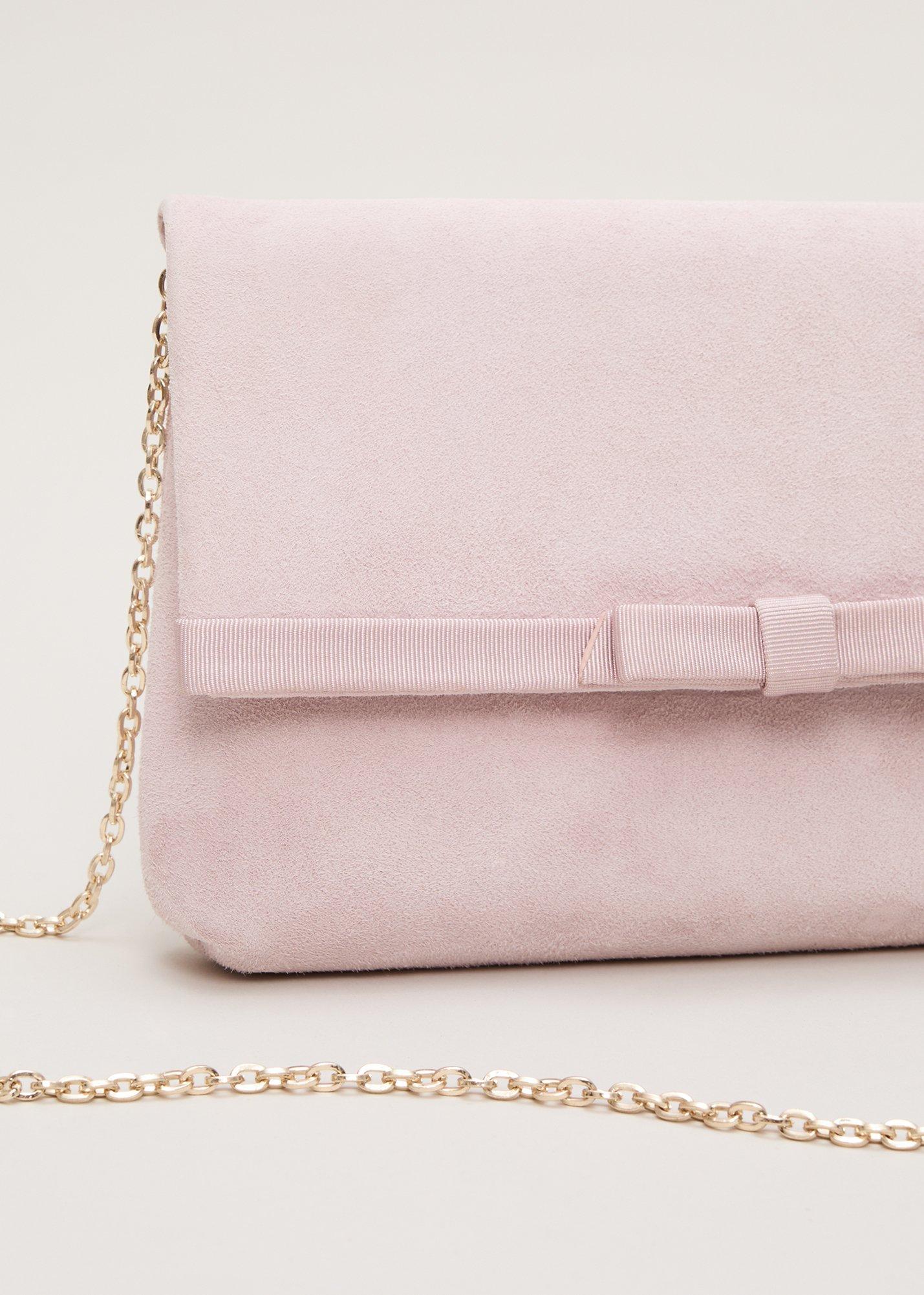 ${product-id}-Grosgrain Bow Clutch-Pink-${view-type}