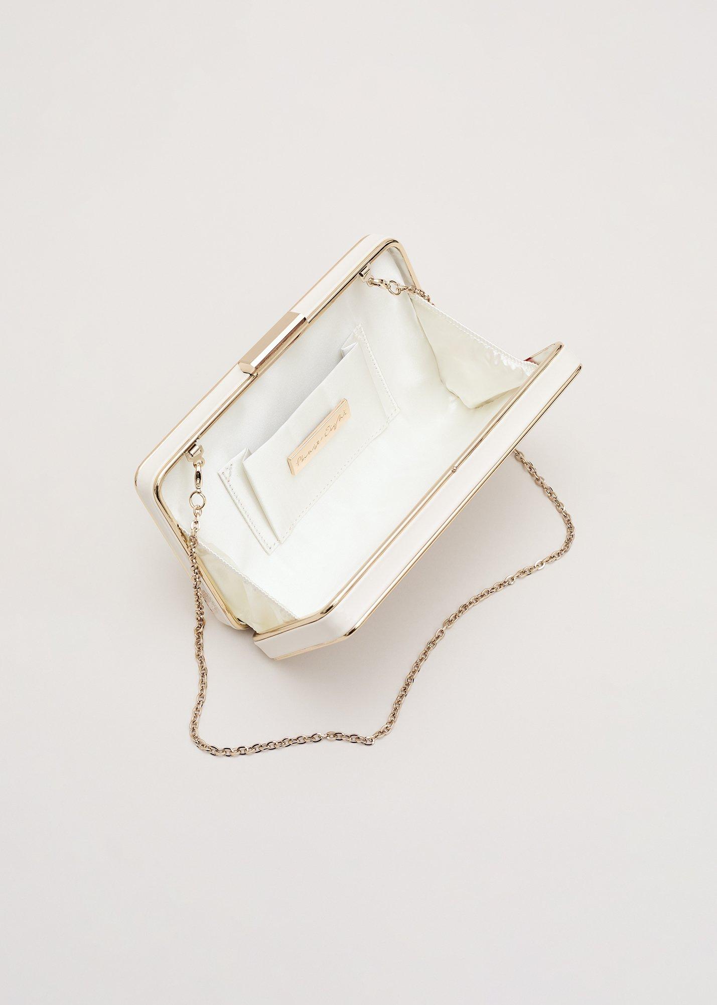 ${product-id}-Patent Box Clutch-Ivory-${view-type}