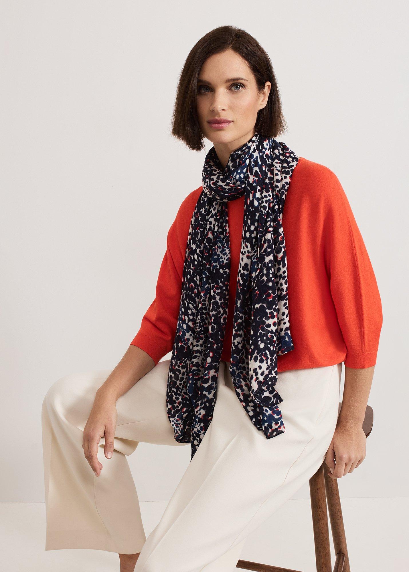 ${product-id}-Circle Print Scarf-Multi-${view-type}