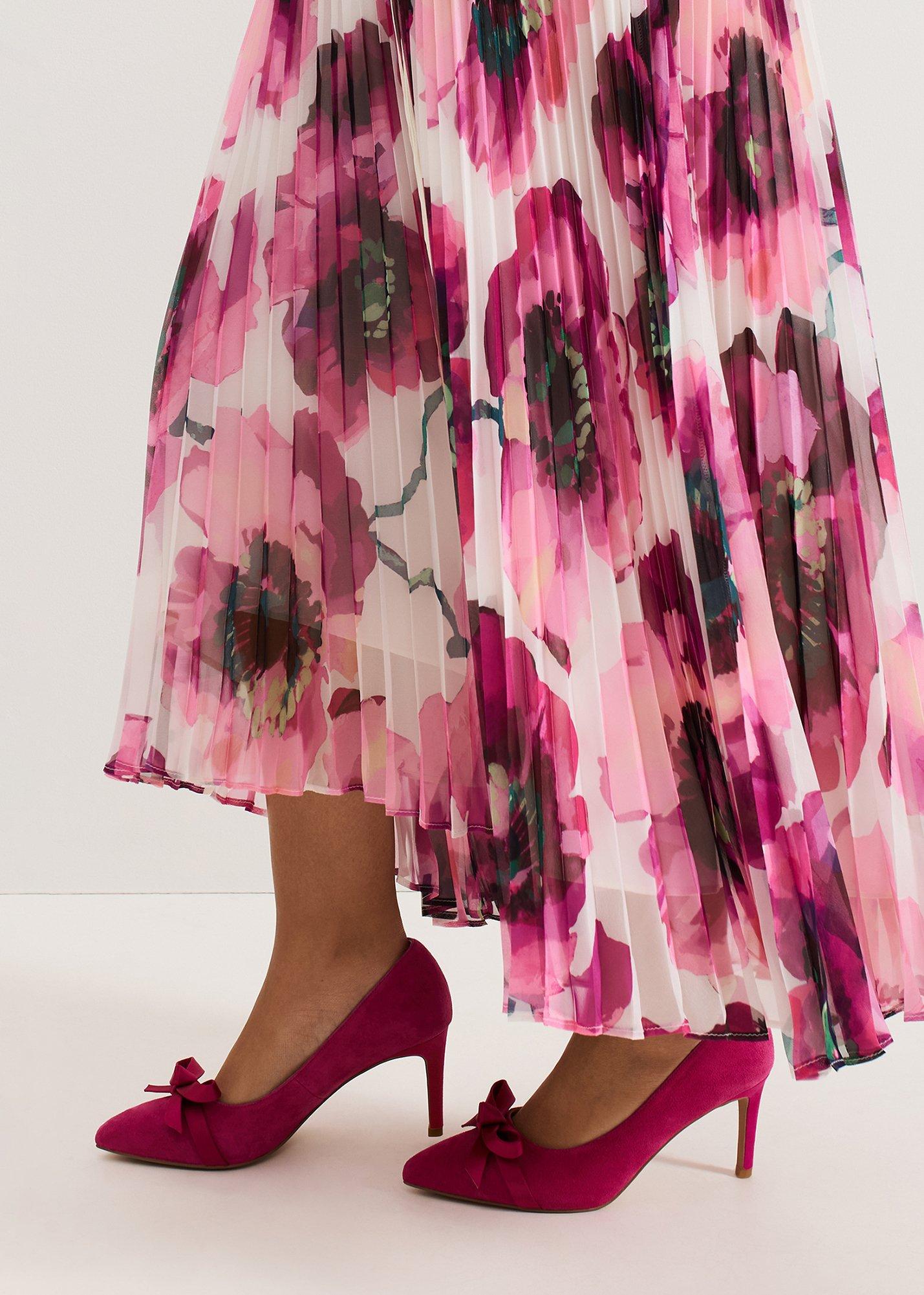 ${product-id}-Pink Suede Bow Shoe-Pink-${view-type}