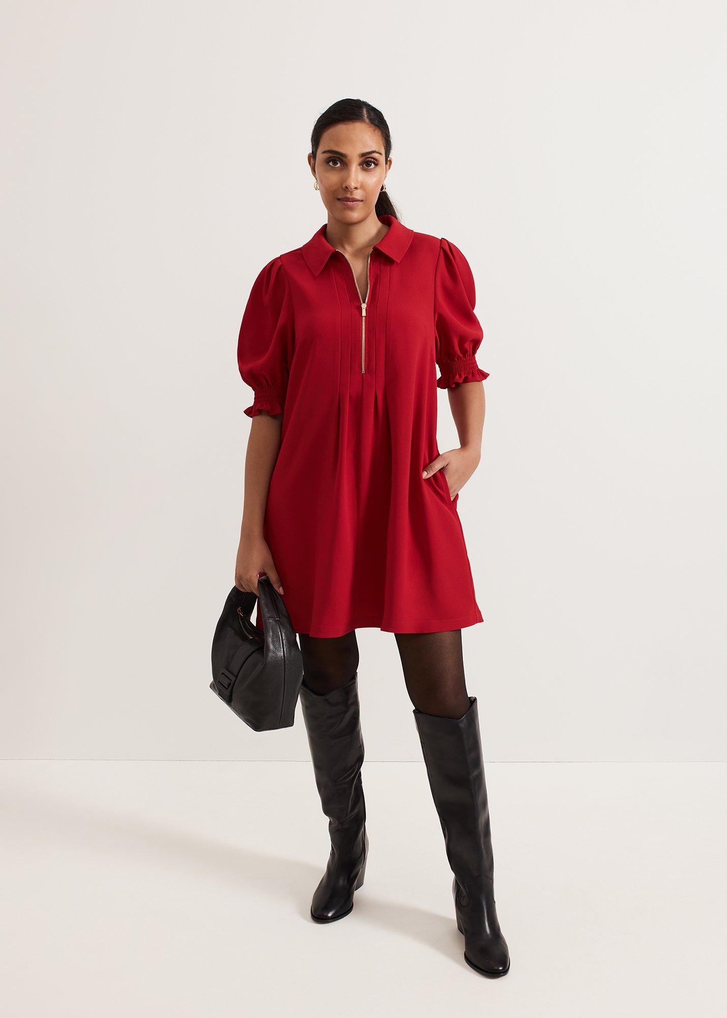 ${product-id}-Petite Candice Dress-Red-${view-type}
