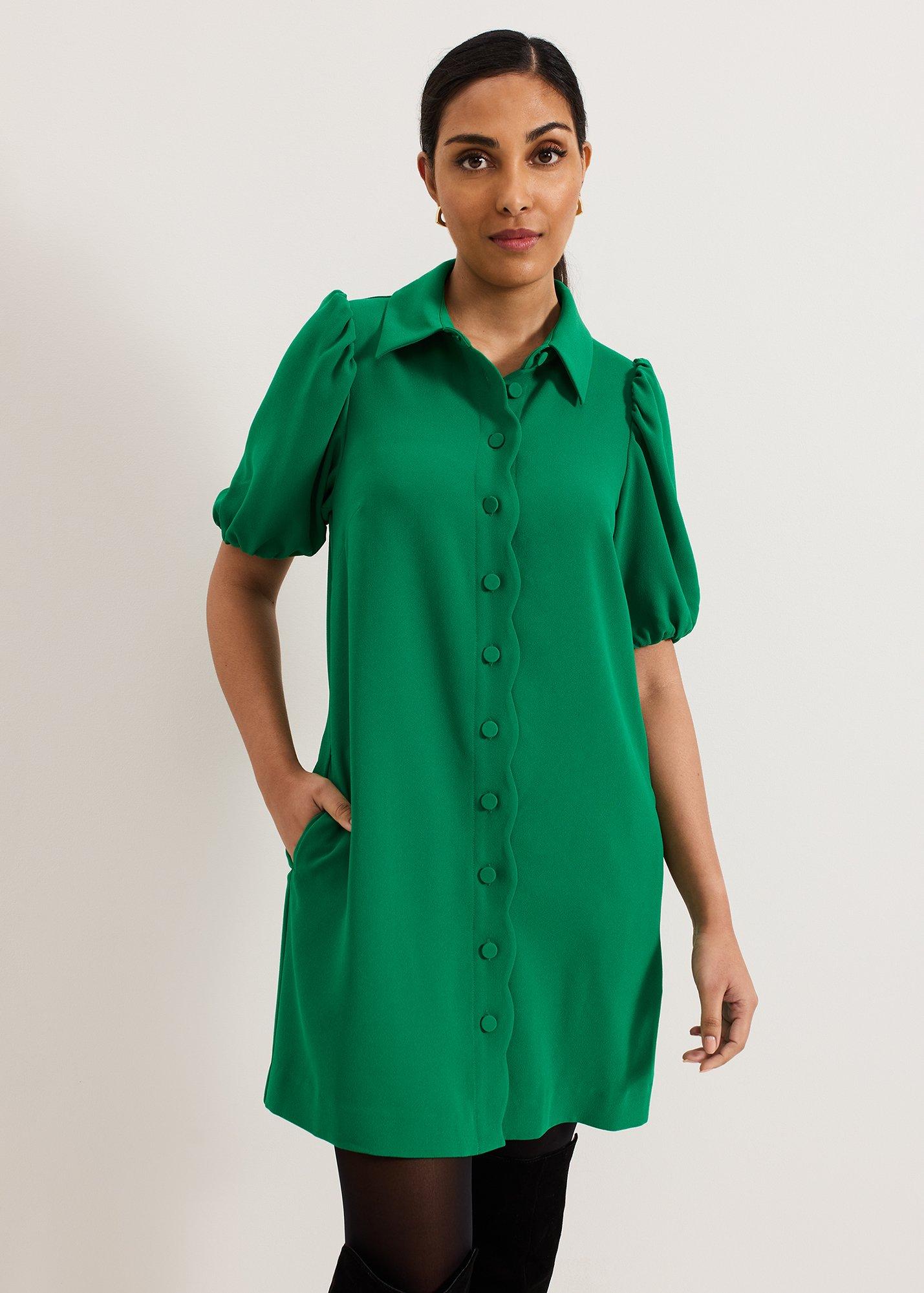 Petite Candice Scallop Dress