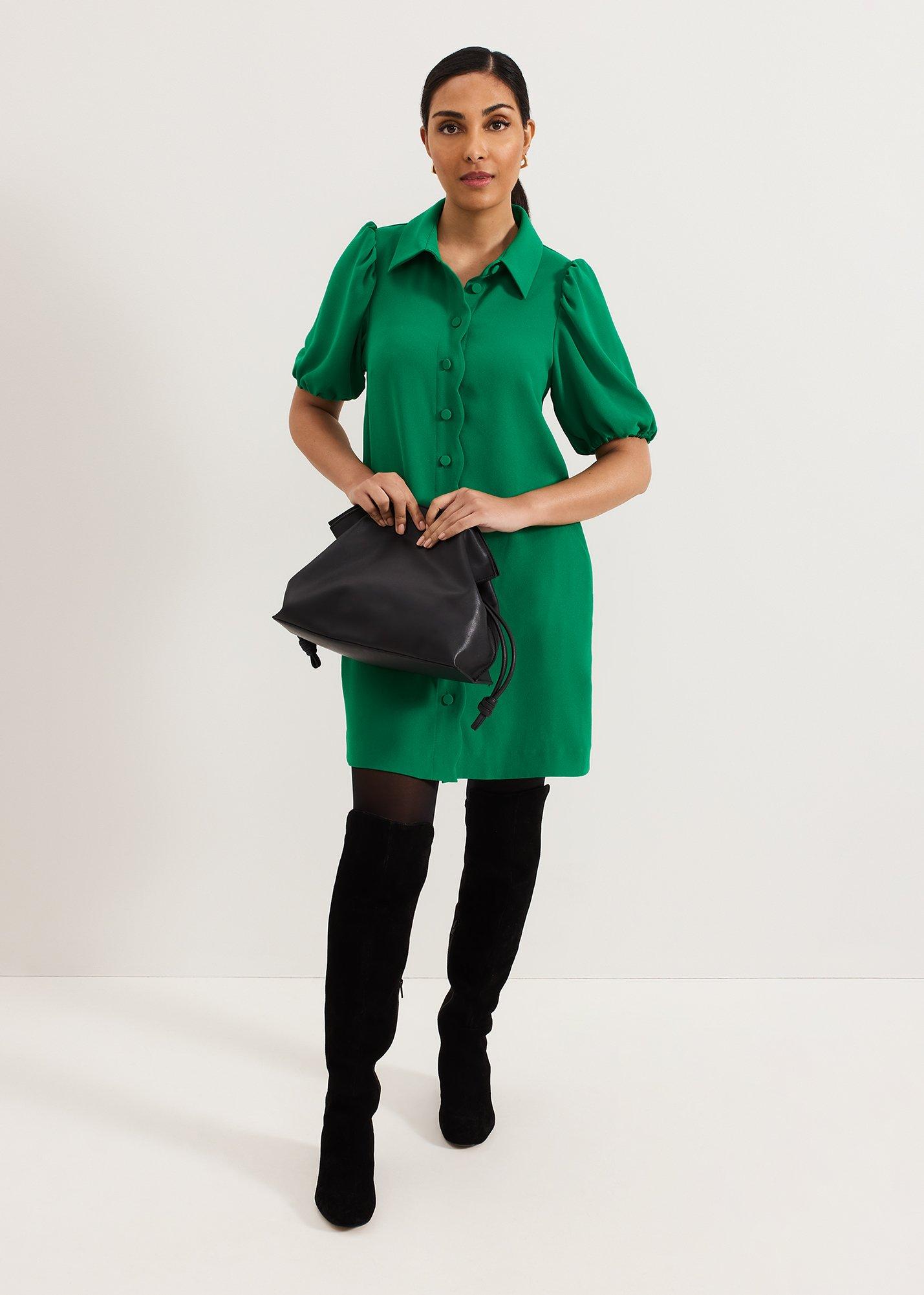 Petite Candice Scallop Dress