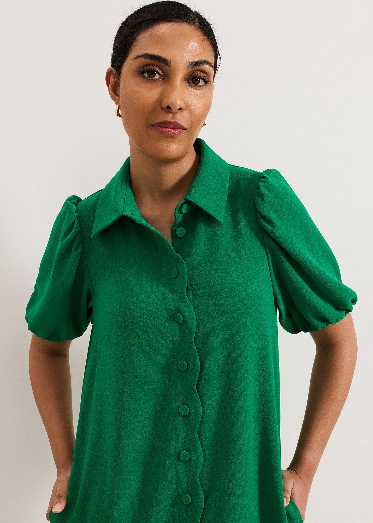 Petite Candice Scallop Dress