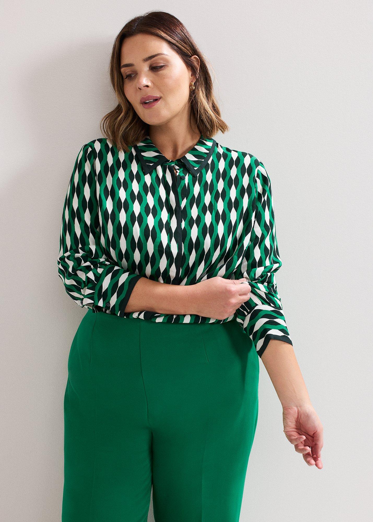 Rita Geo Print Shirt