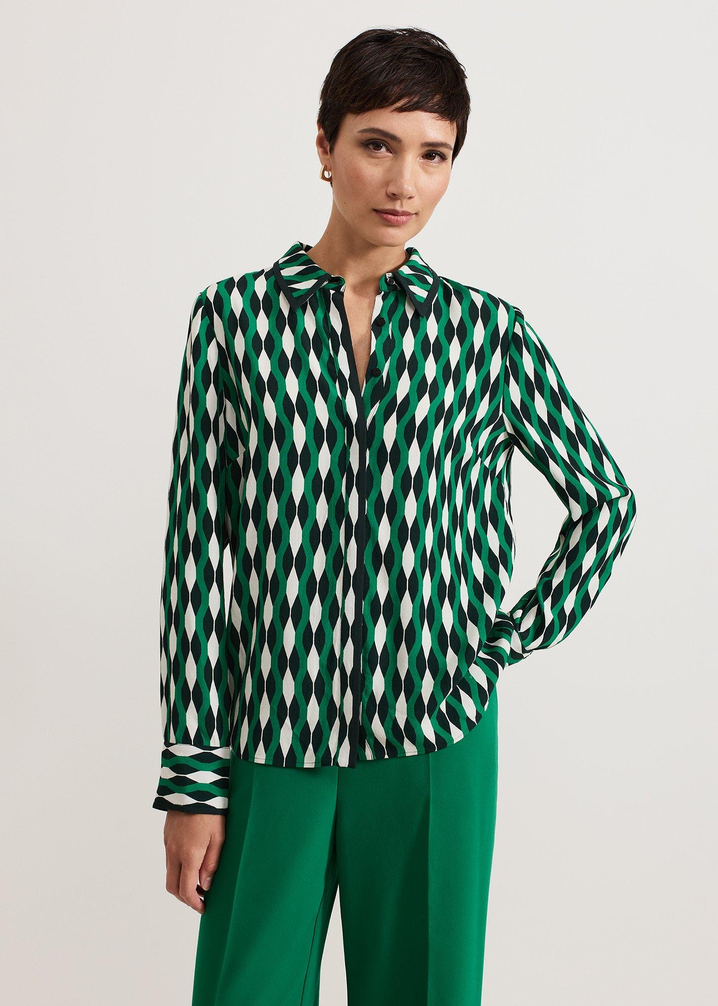 ${product-id}-Rita Geo Print Shirt-Green-${view-type}
