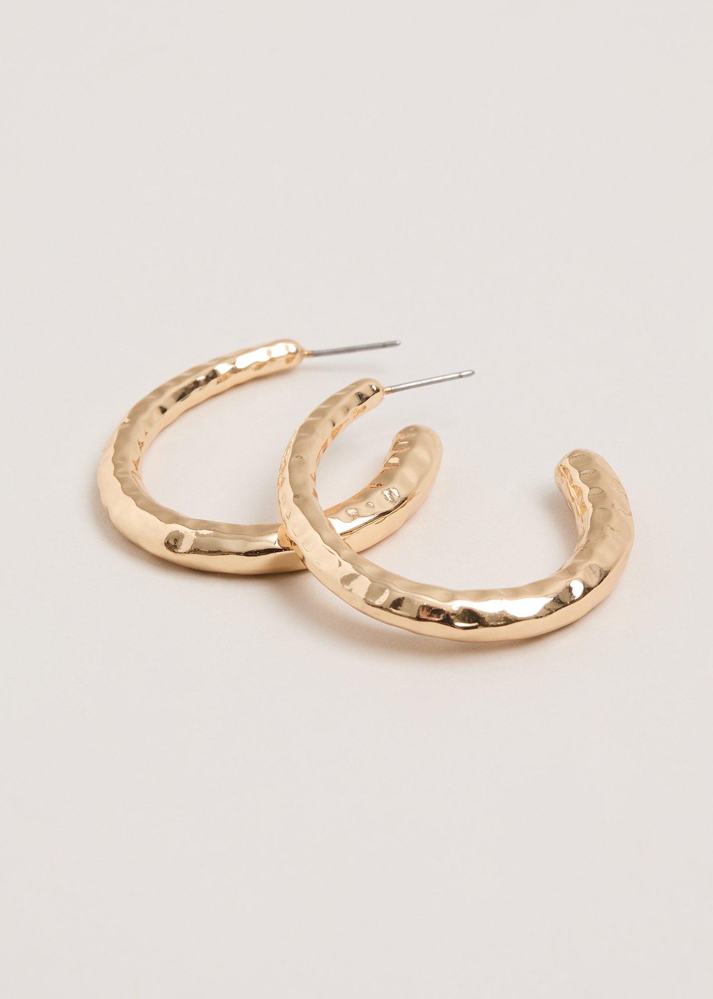 Gold Hoop Earrings