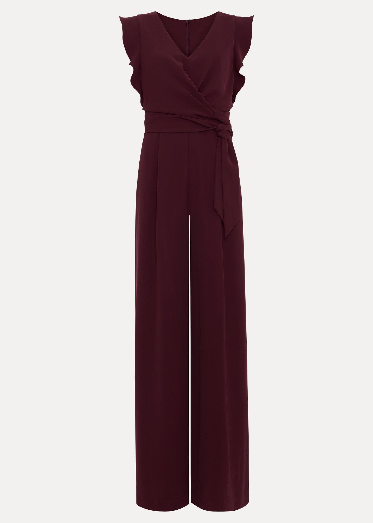 ${product-id}-Petite Ayla Jumpsuit-Burgundy-${view-type}