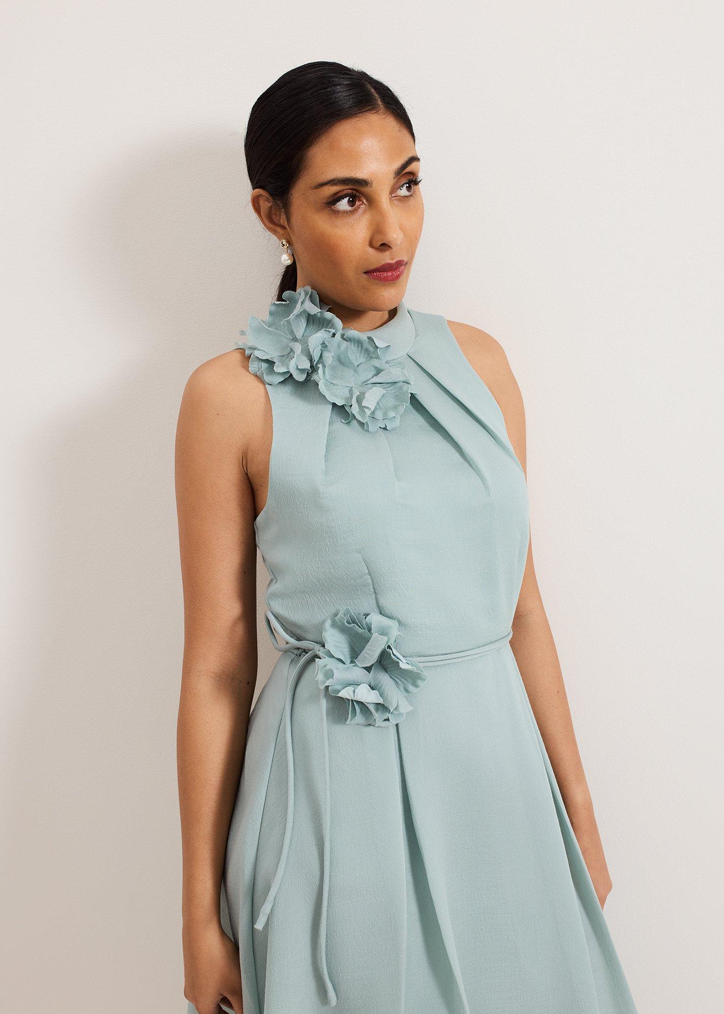 ${product-id}-Petite Senita Dress-Eau De Nil-${view-type}