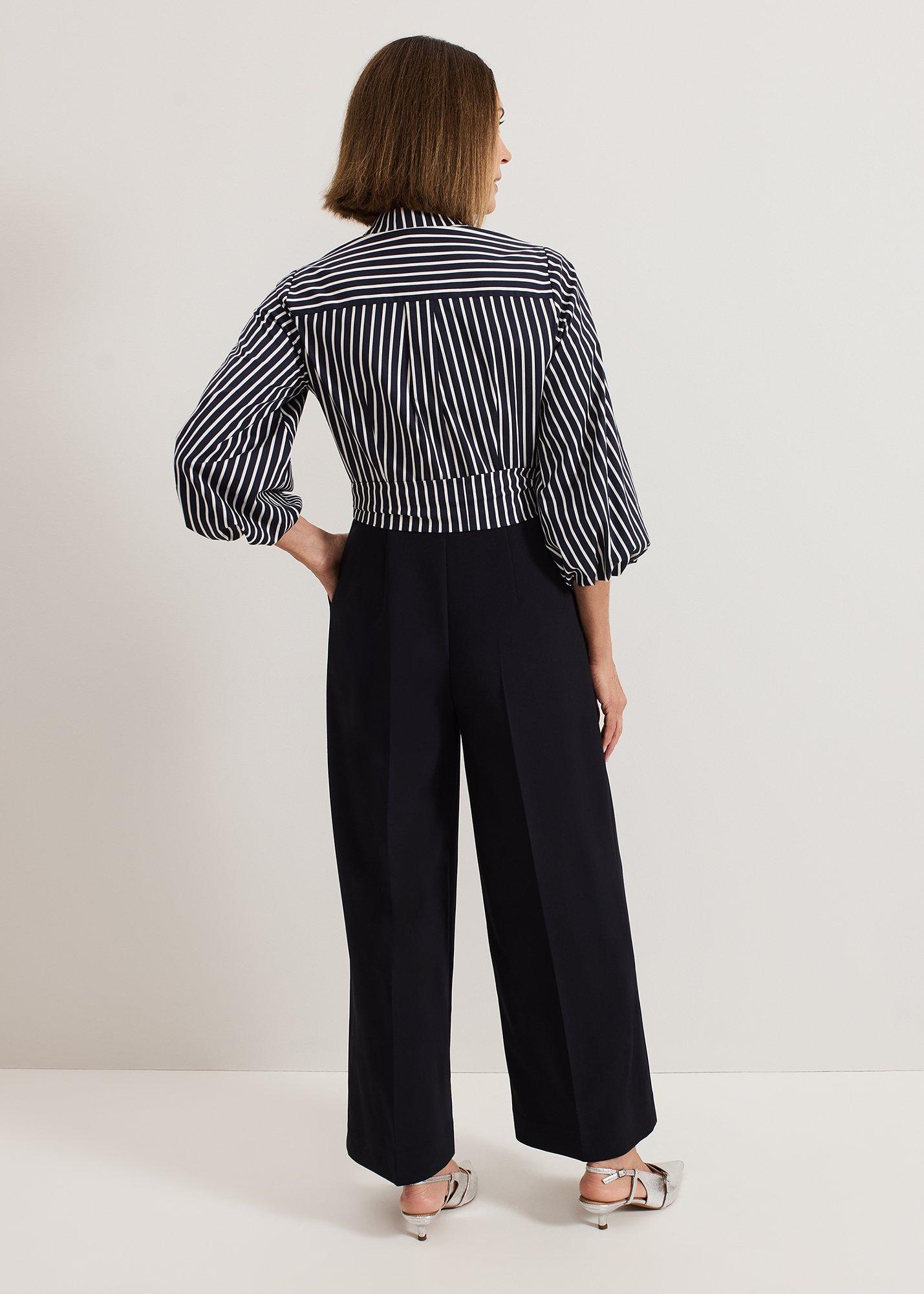 Bree Stripe Jumpsuit