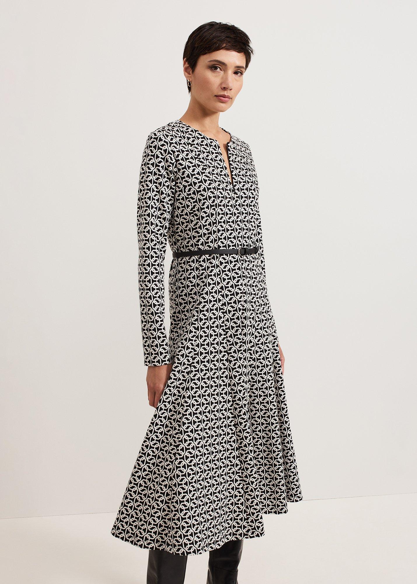 ${product-id}-Eleni Midi Dress-Black/Ivory-${view-type}