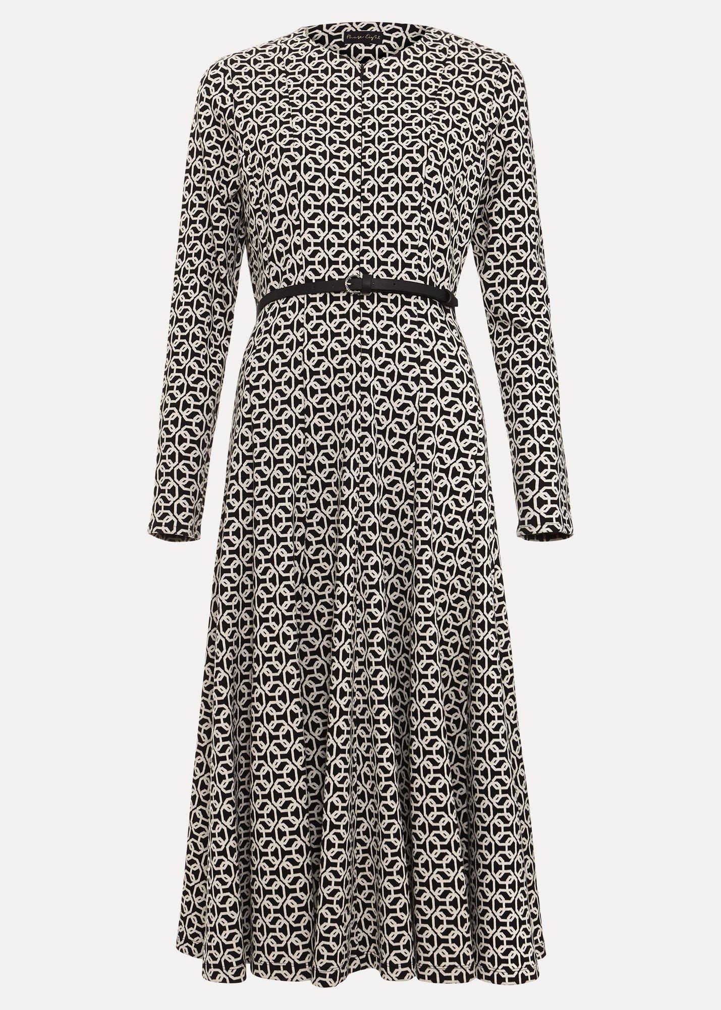 ${product-id}-Eleni Midi Dress-Black/Ivory-${view-type}