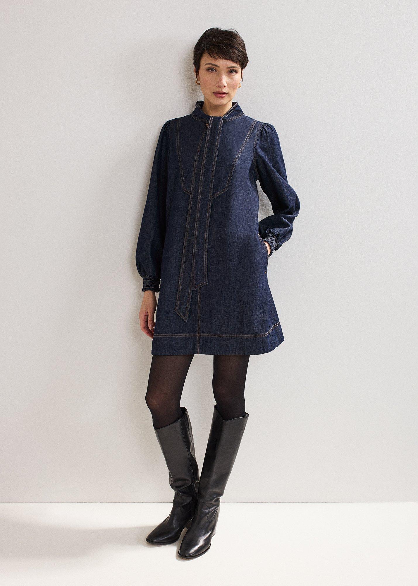 ${product-id}-Geneve Denim Dress-Blue-${view-type}