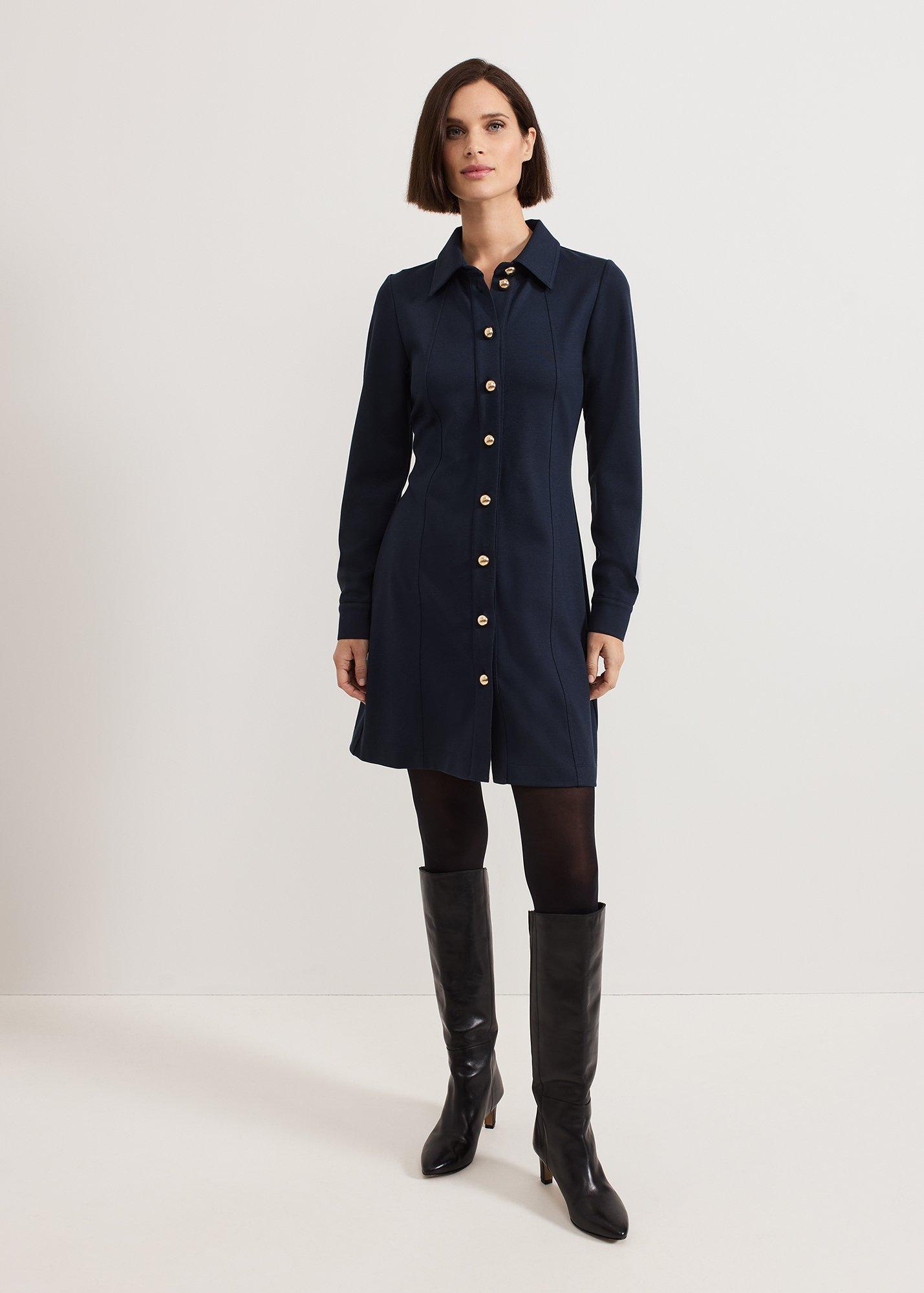 ${product-id}-Mavery Mini Dress-Navy-${view-type}