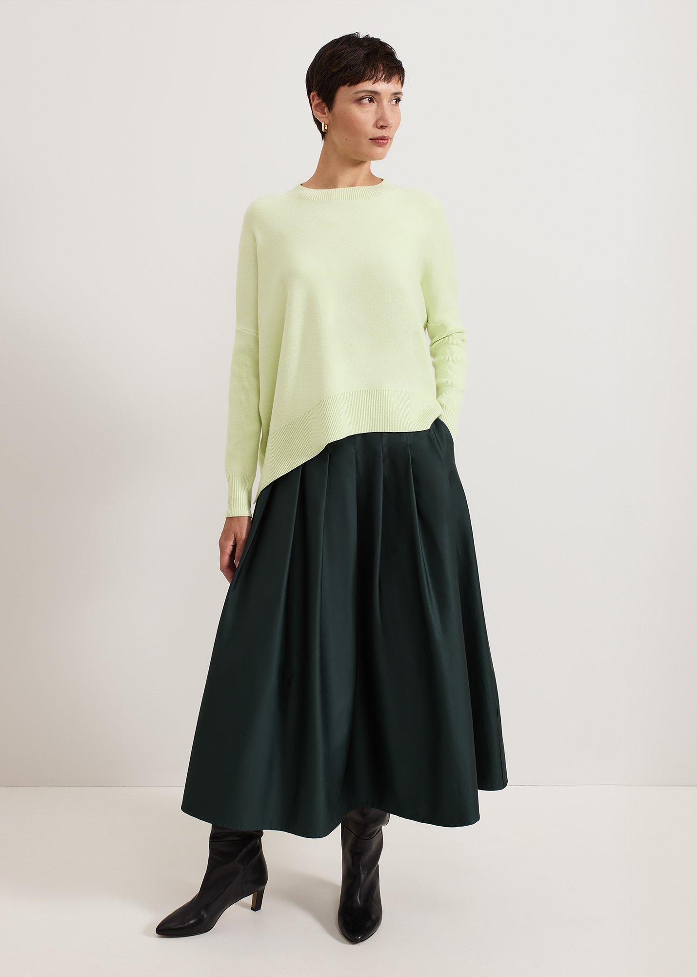 ${product-id}-Susie Pleated Skirt-Dark Green-${view-type}