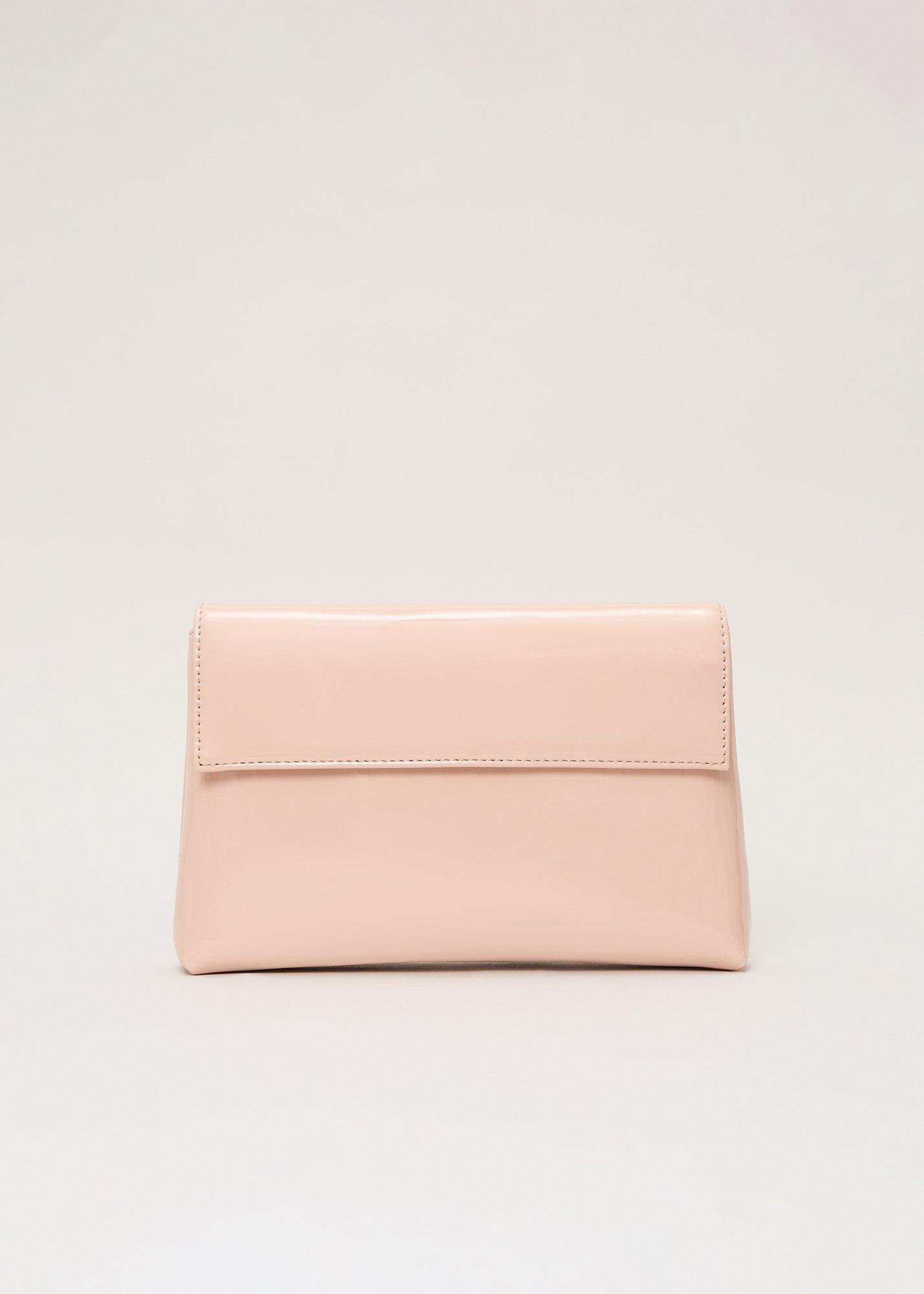 Pink Patent Clutch