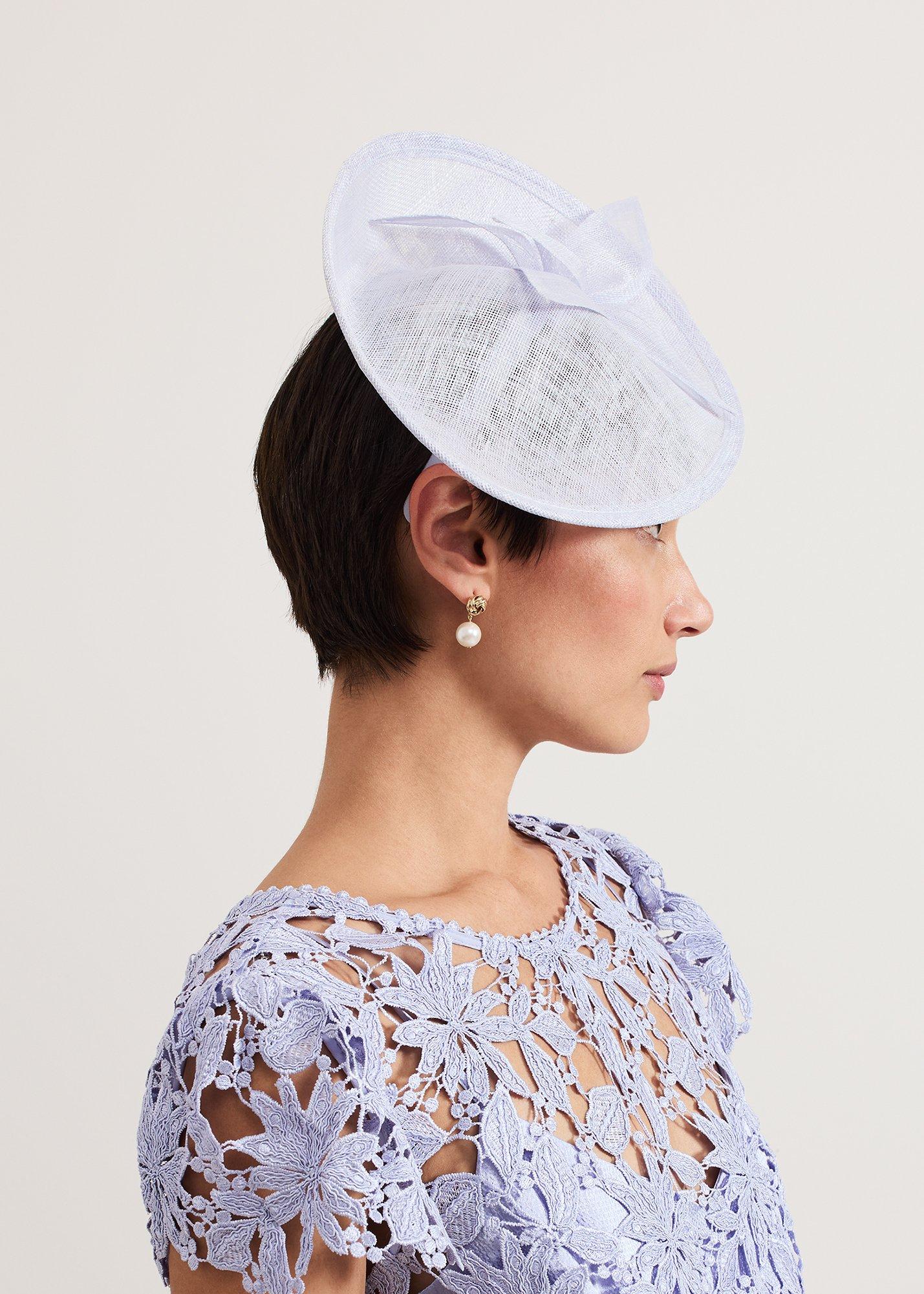 Blue Oval Fascinator