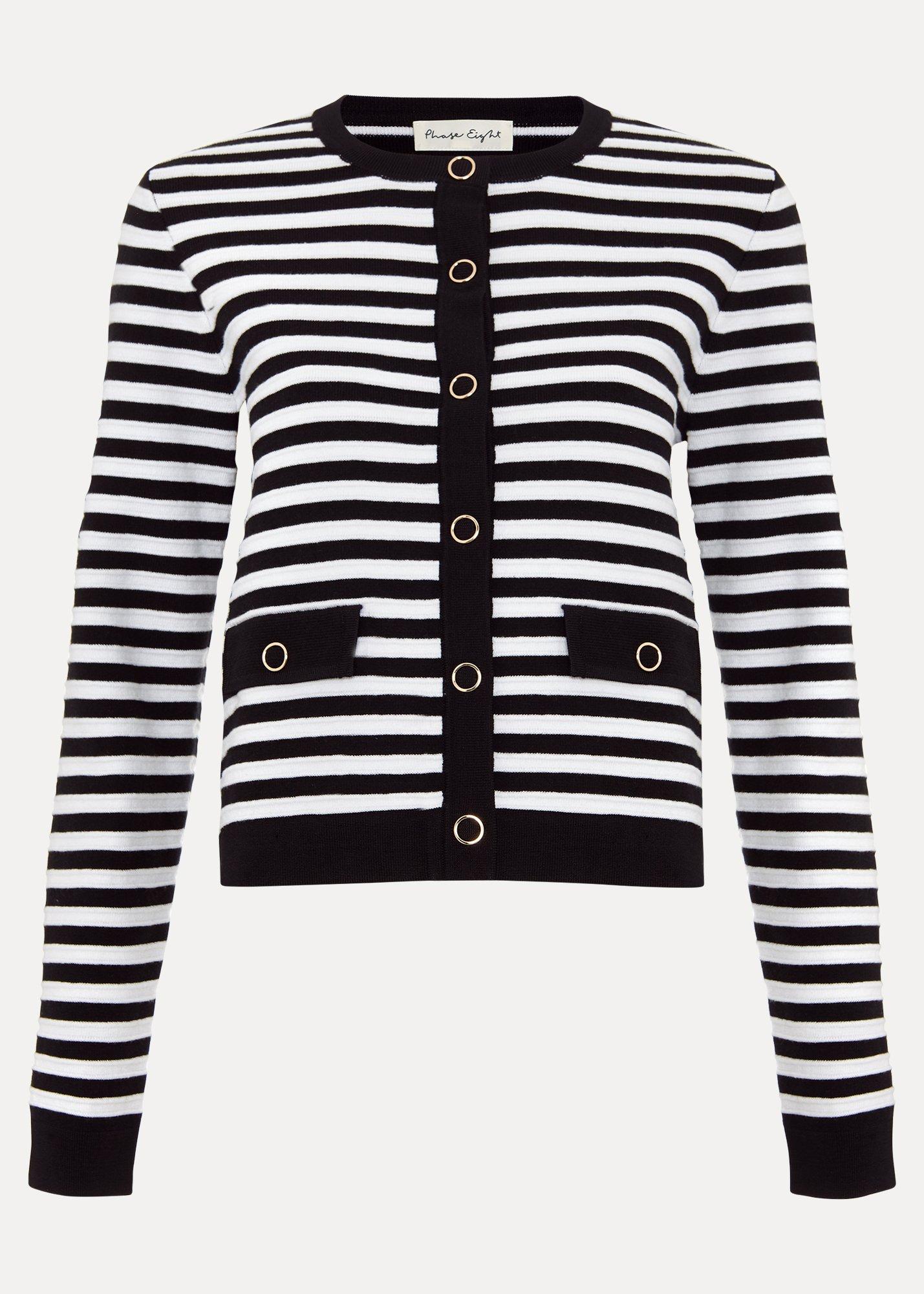 ${product-id}-Evie Stripe Jacket-Black/Ivory-${view-type}