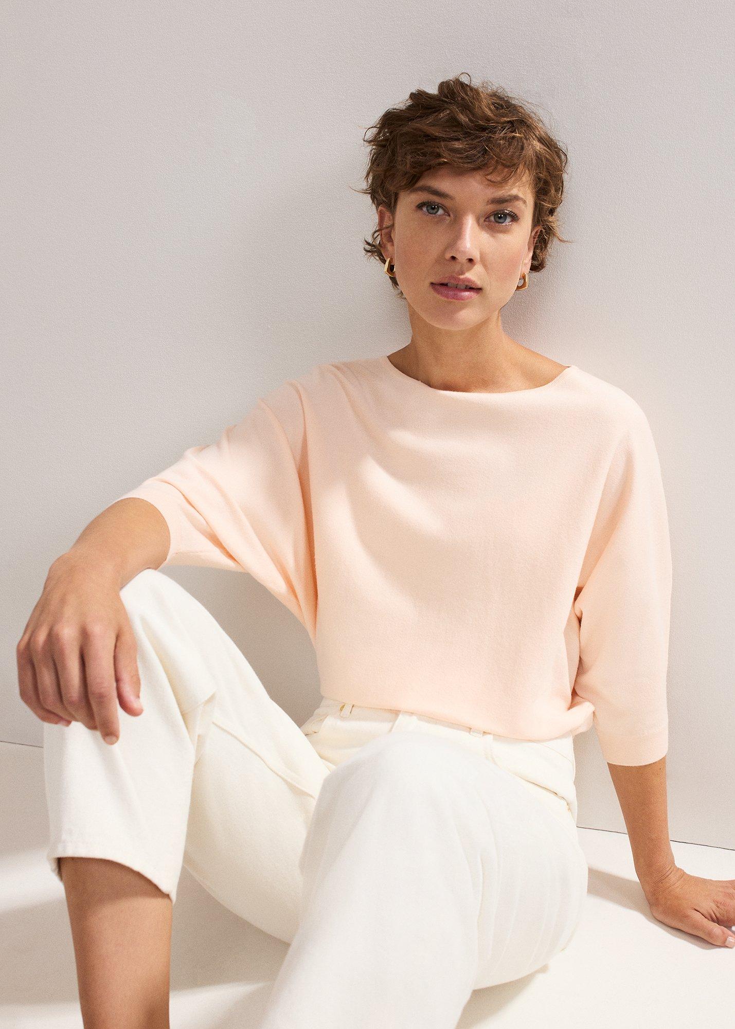 Cristine Batwing Knitted Jumper