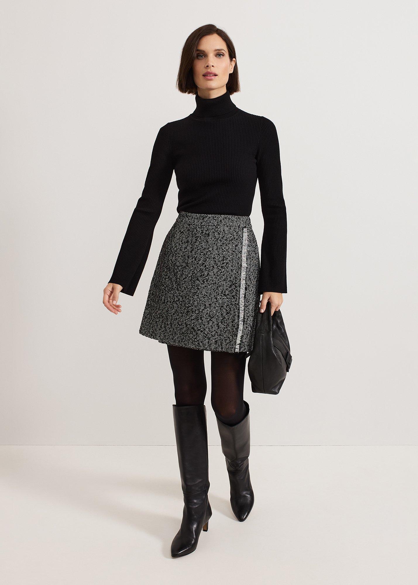 Ayame Textured Skirt