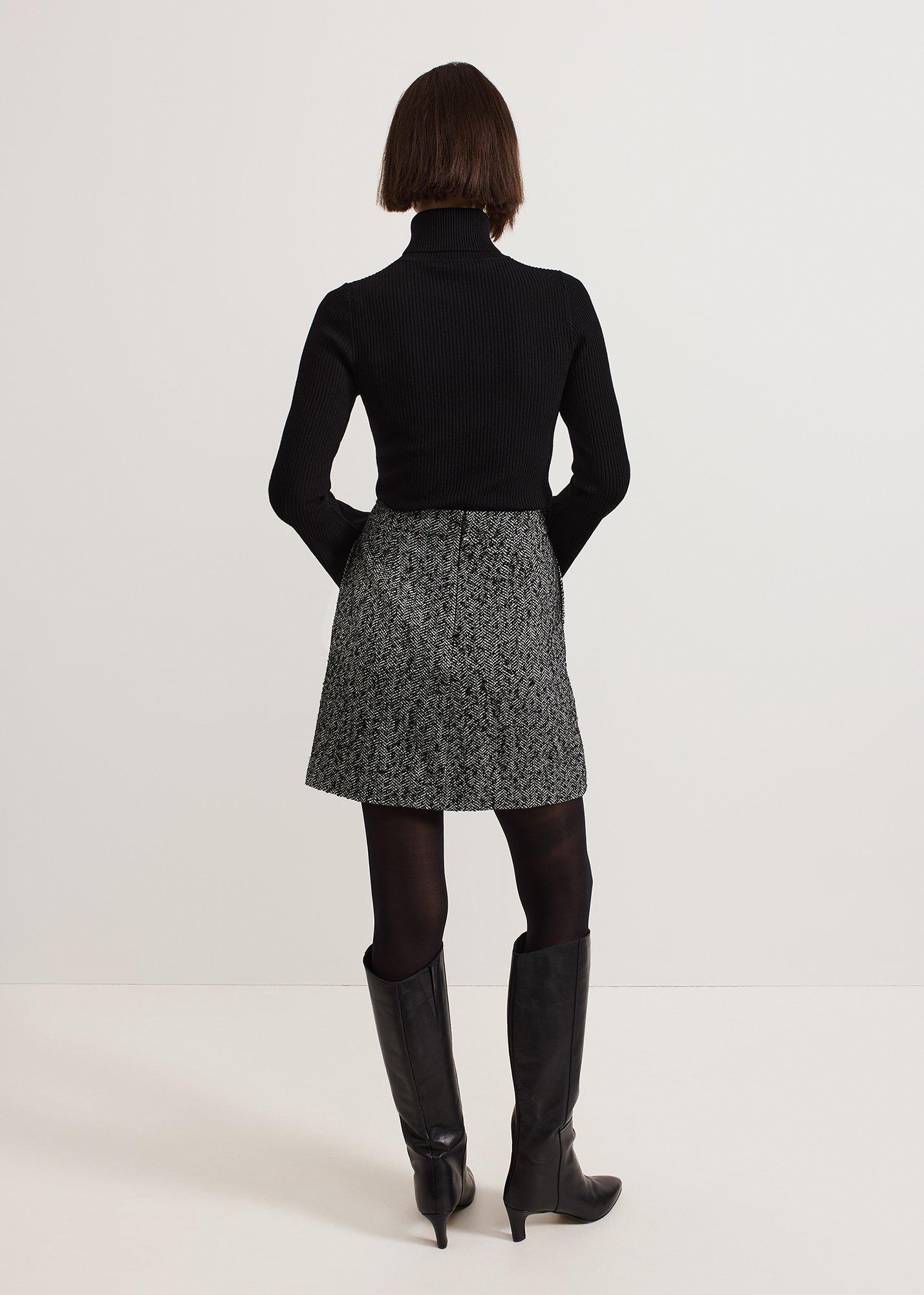 Ayame Textured Skirt