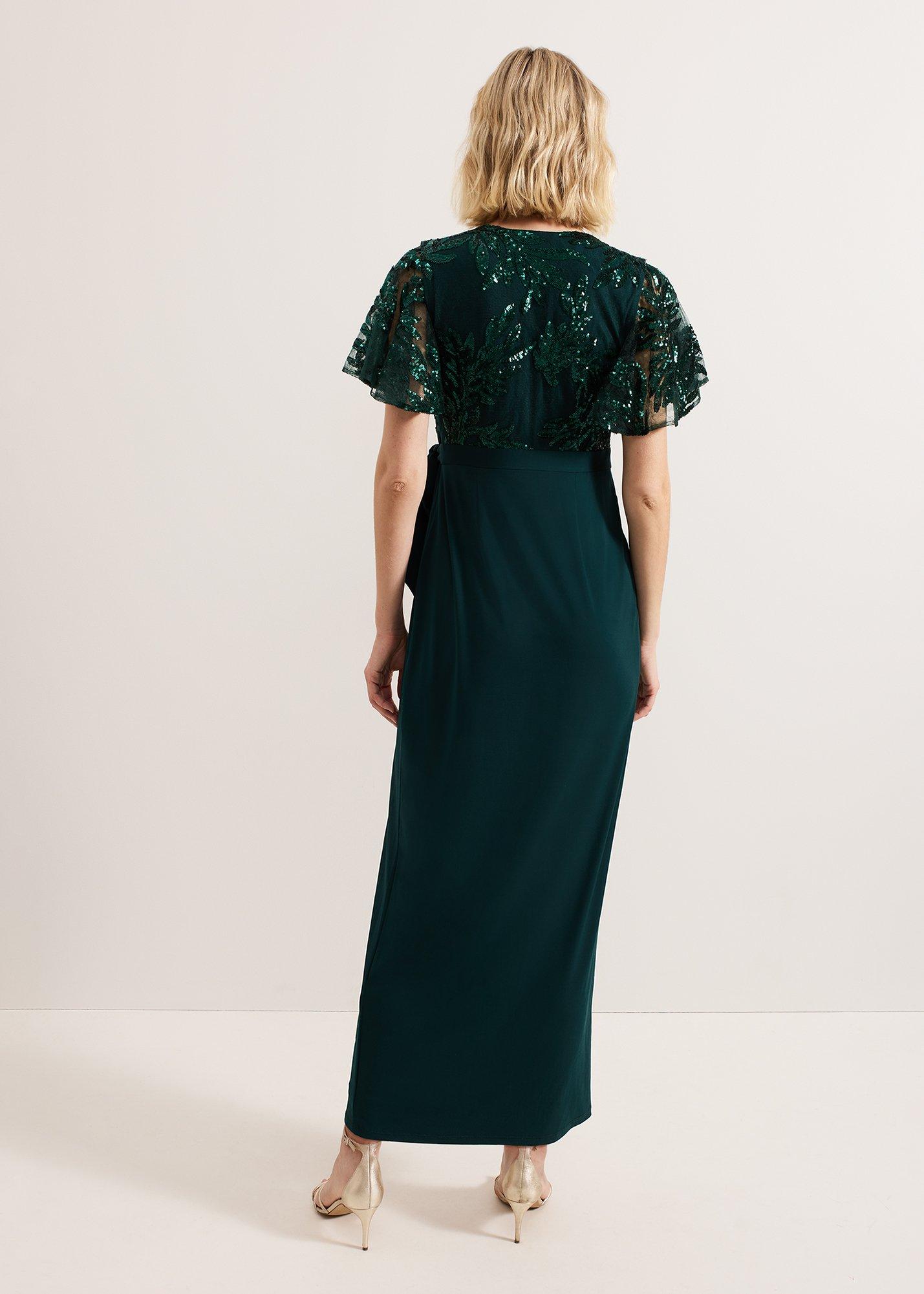 Minty Wrap Dress