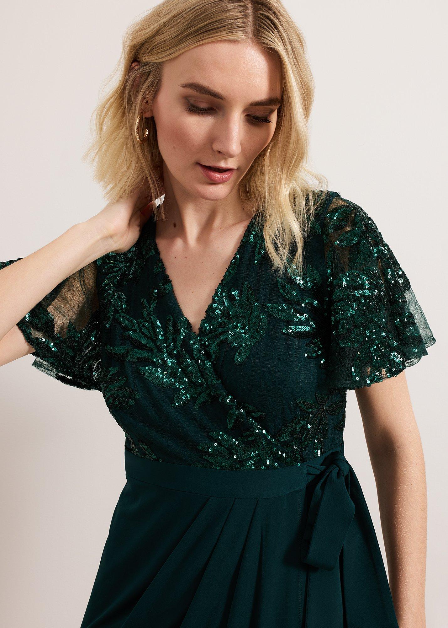 ${product-id}-Minty Wrap Dress-Dark Green-${view-type}