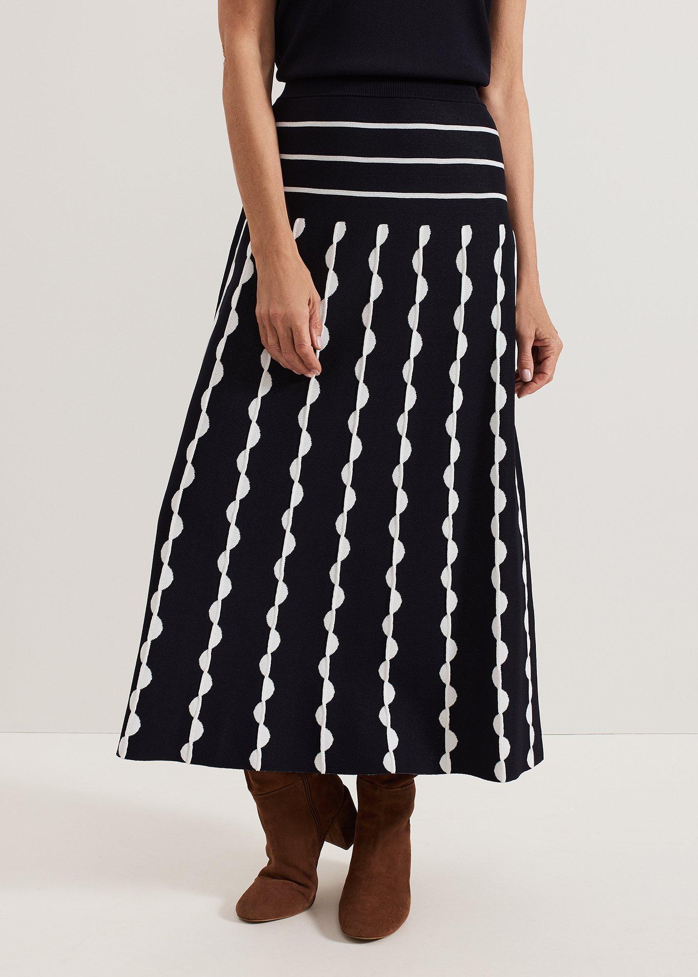 ${product-id}-Liz Scallopped Skirt-Navy/Ivory-${view-type}
