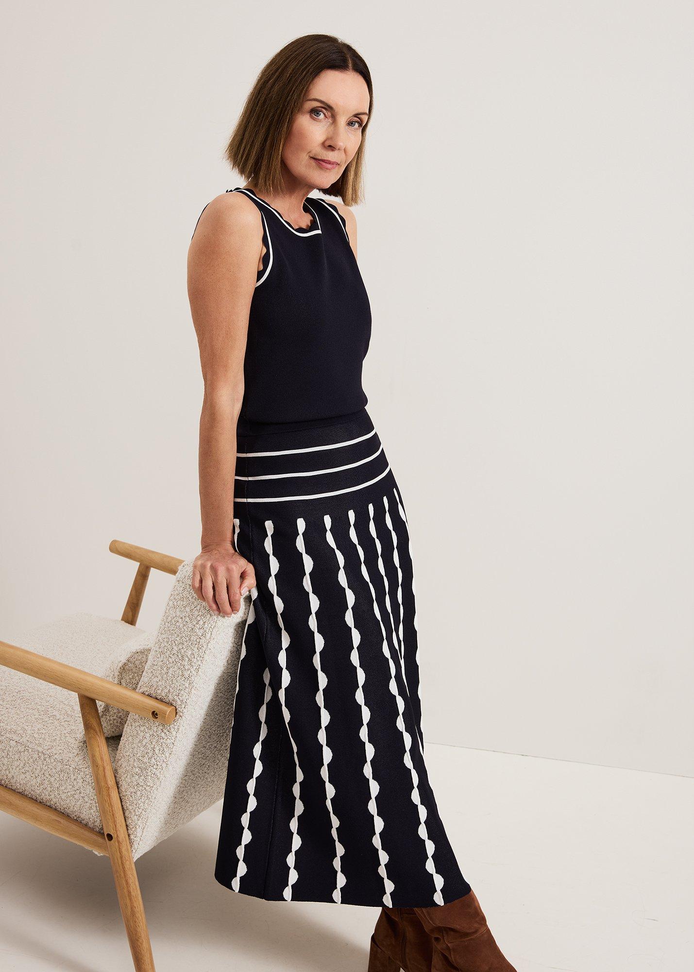 ${product-id}-Liz Scallopped Skirt-Navy/Ivory-${view-type}