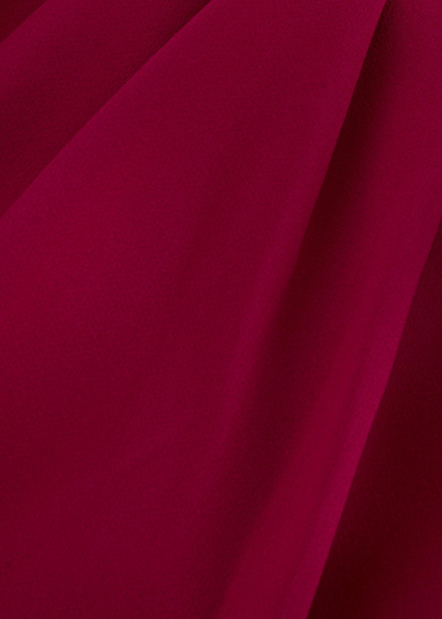 Veronica Pink Cape Belted Midi Dress