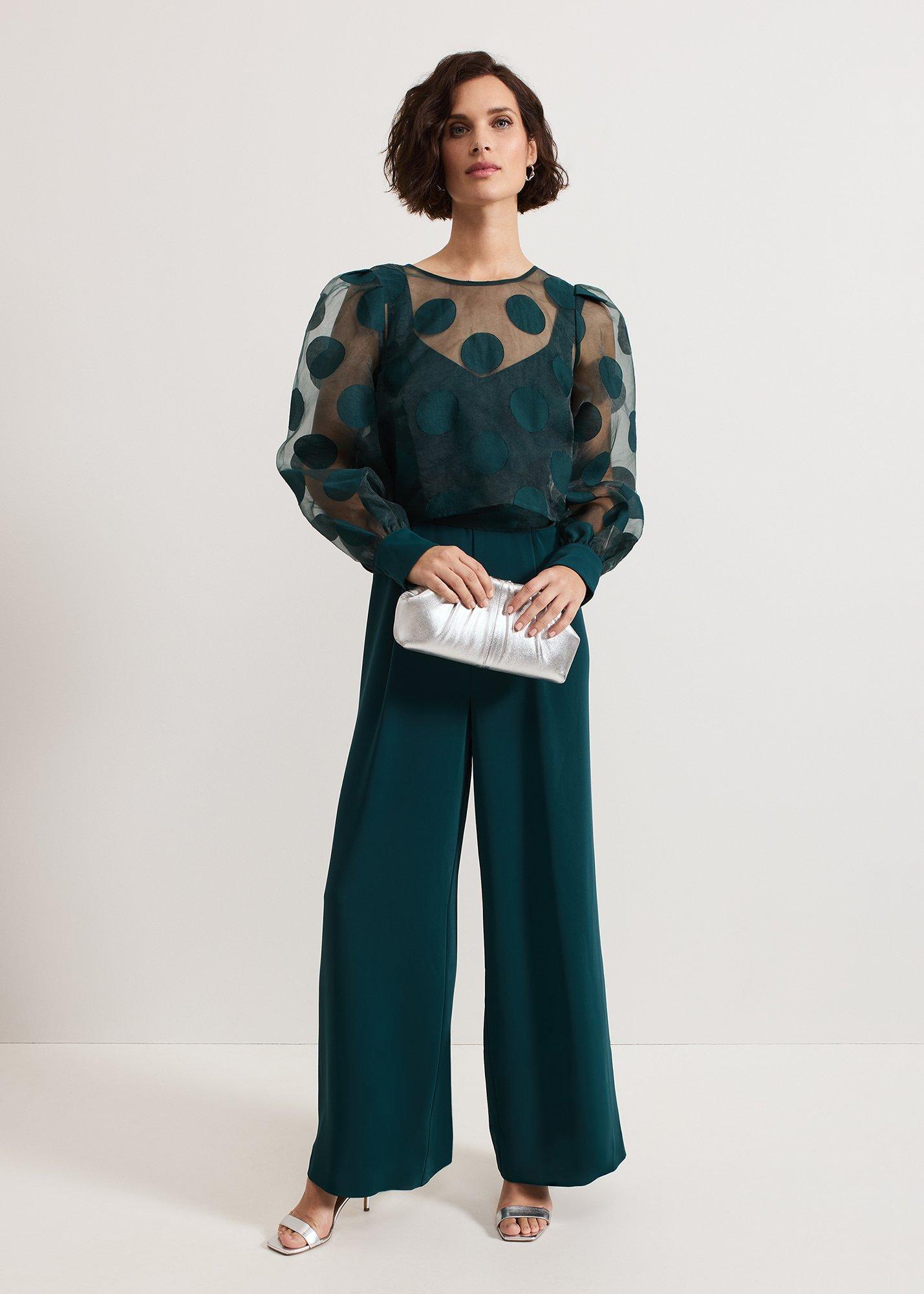 Davina Spot Jumpsuit