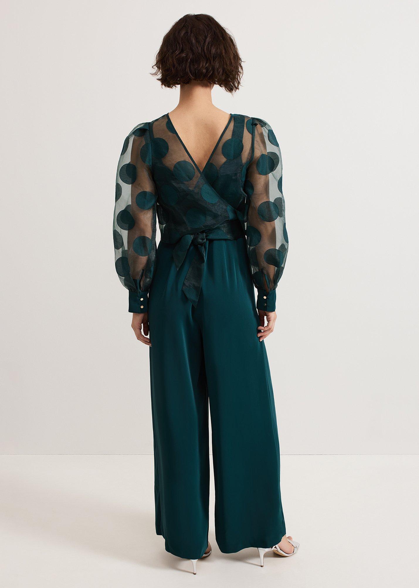 Davina Spot Jumpsuit