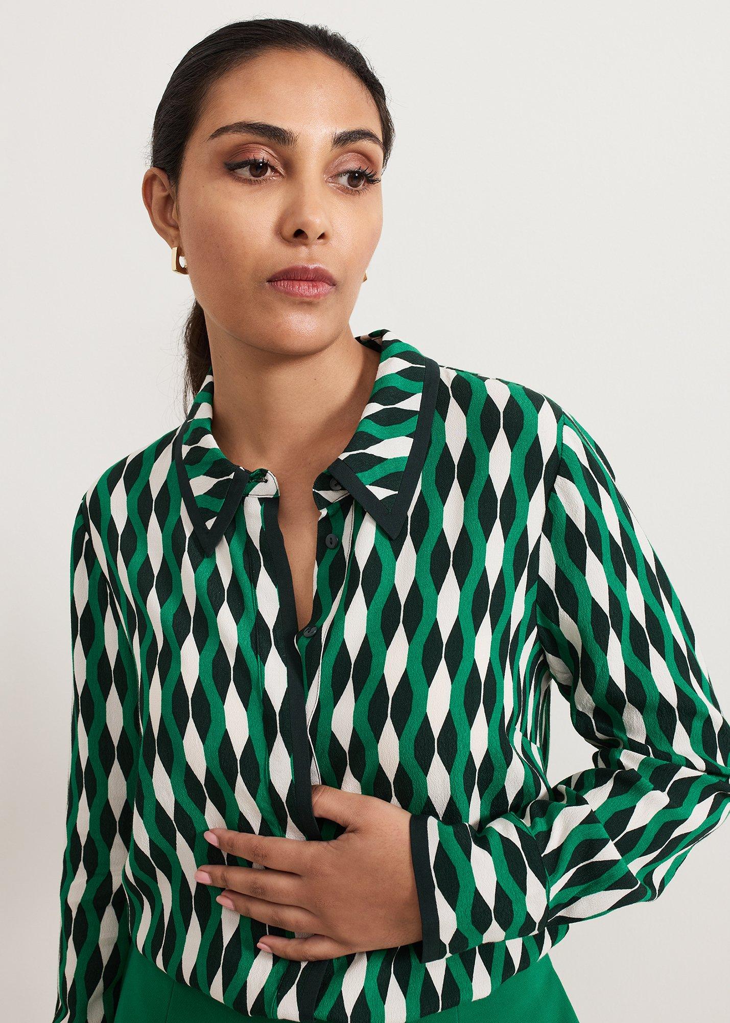 ${product-id}-Petite Rita Shirt-Green-${view-type}