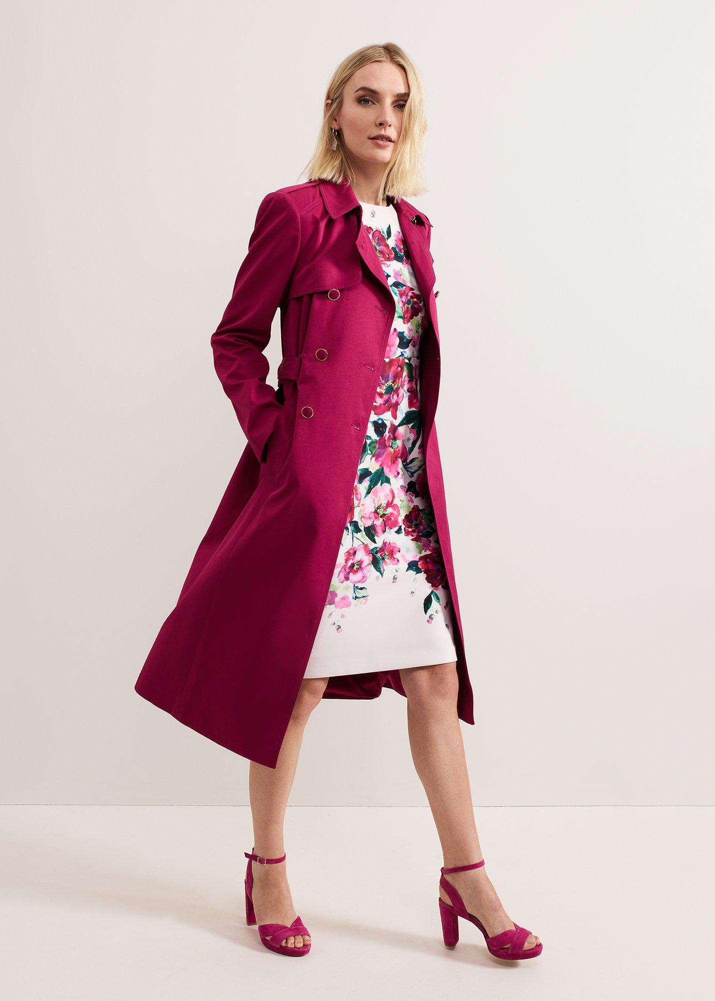 Cheryl Long Fitted Trench Coat