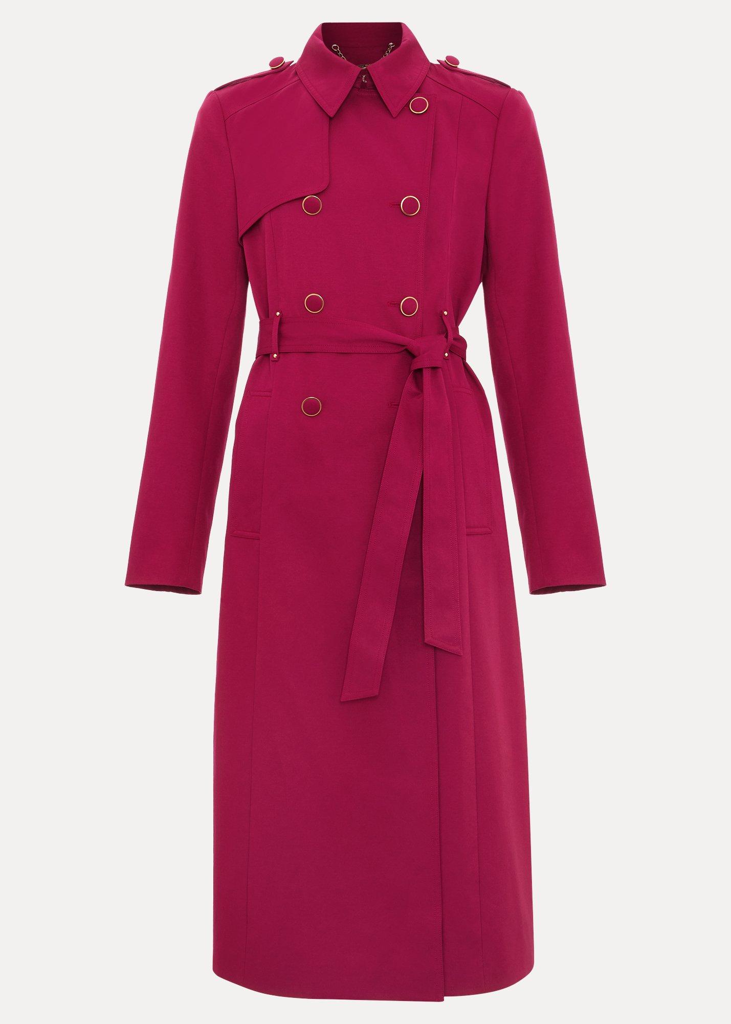 Cheryl Long Fitted Trench Coat