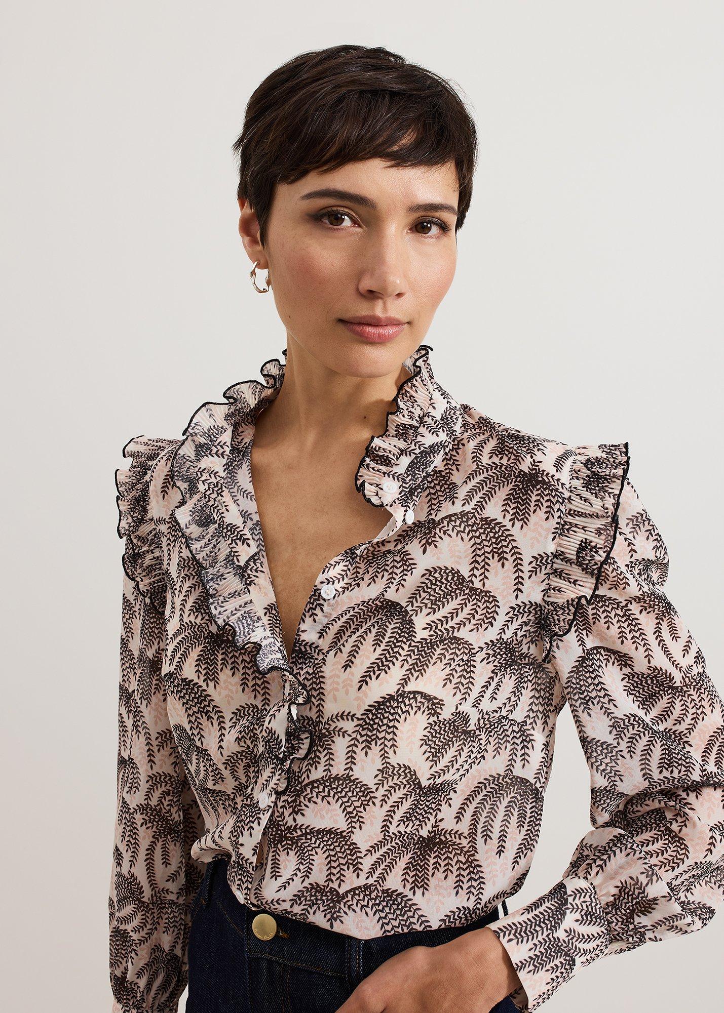 Serena Frill Blouse