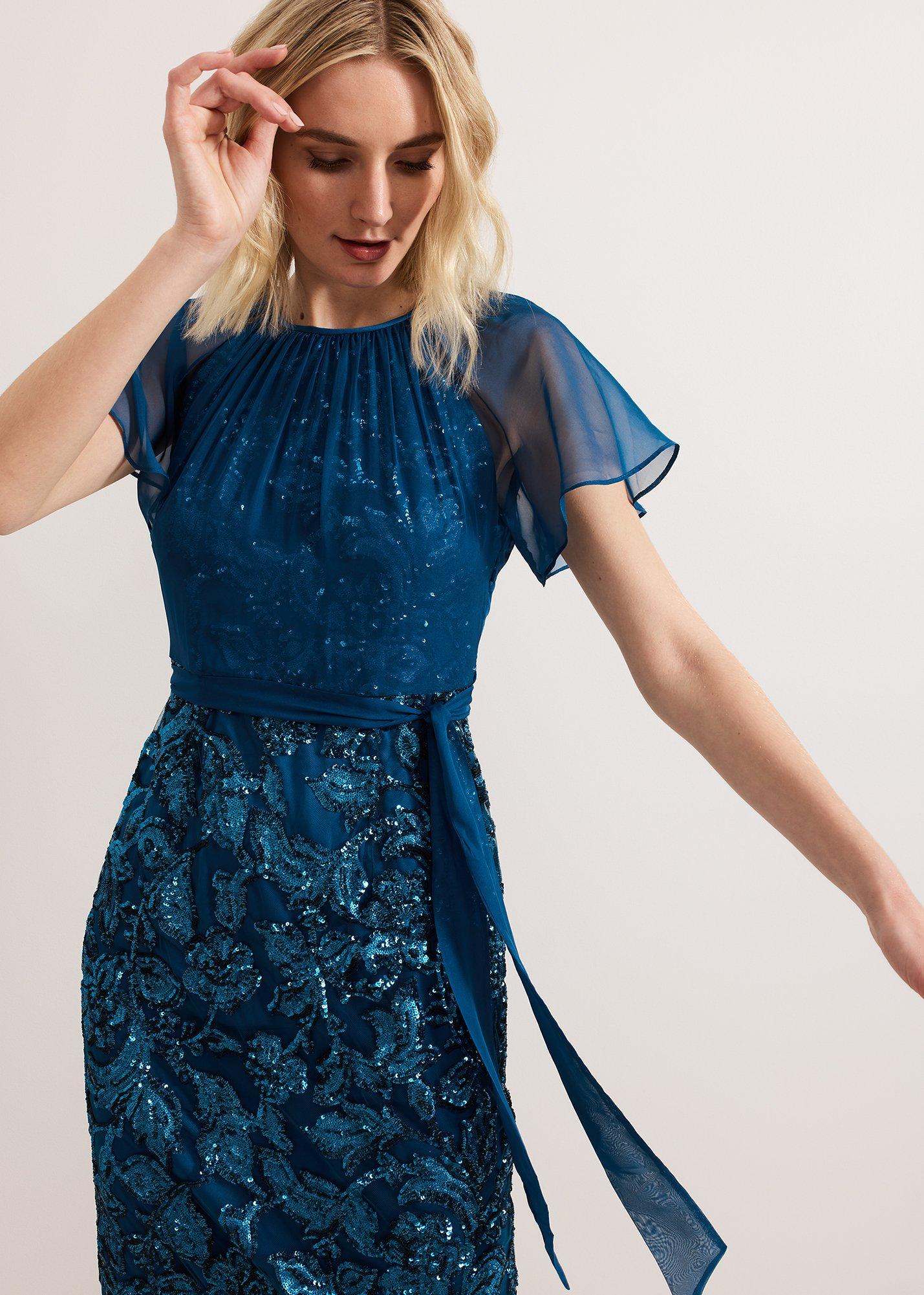 ${product-id}-Talia Sequin Dress-Teal-${view-type}
