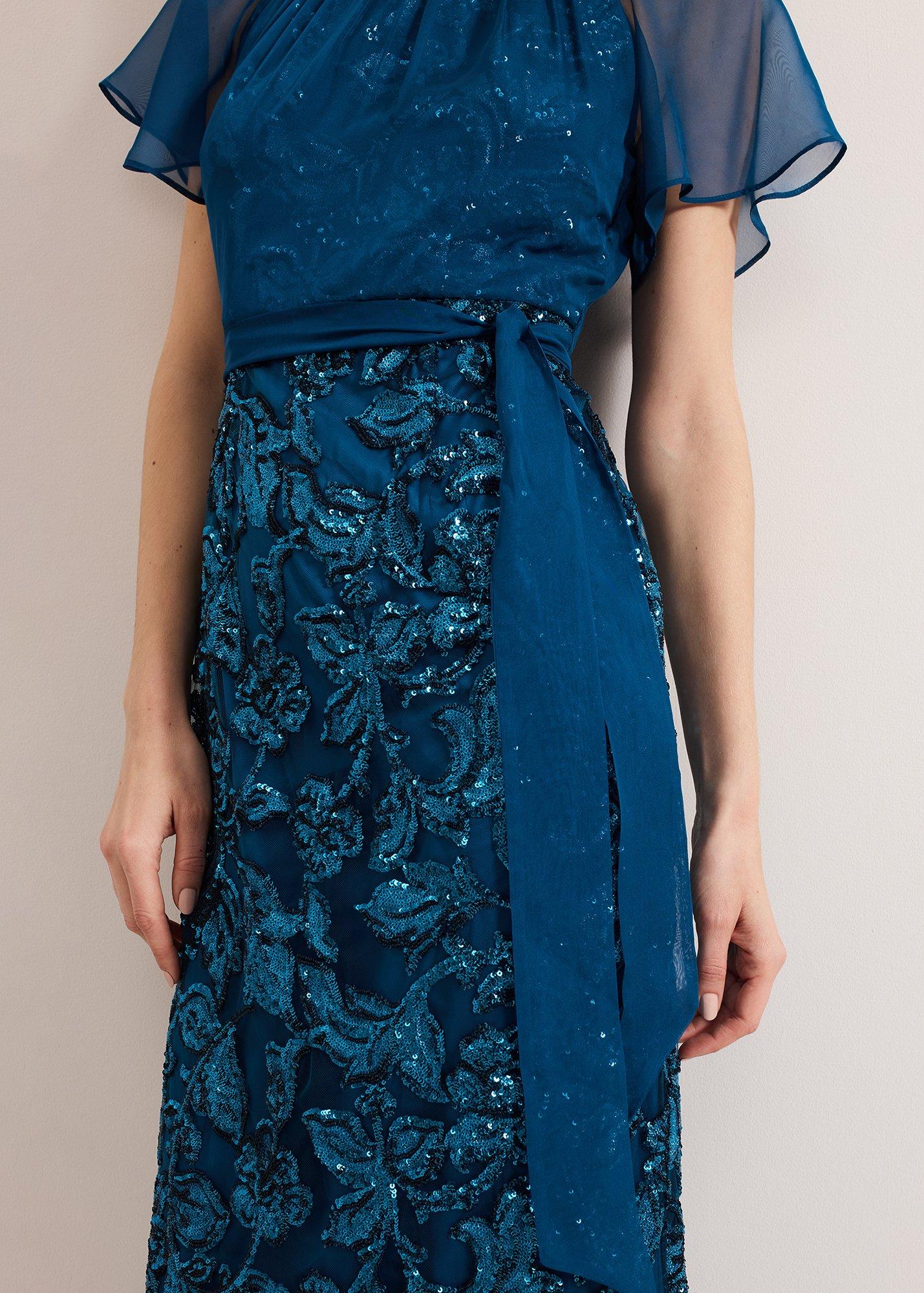 ${product-id}-Talia Sequin Dress-Teal-${view-type}