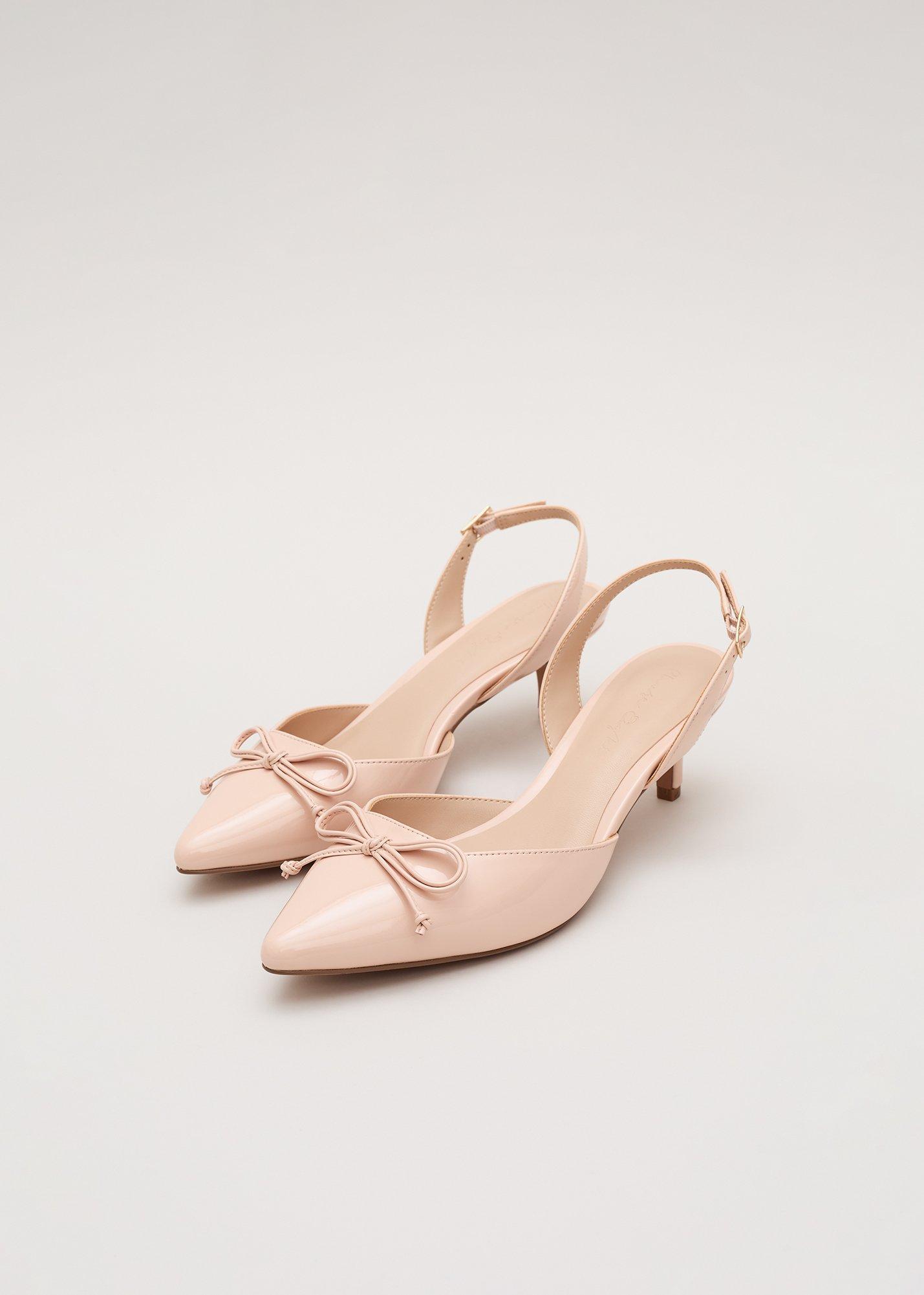 Bow Kitten Heel