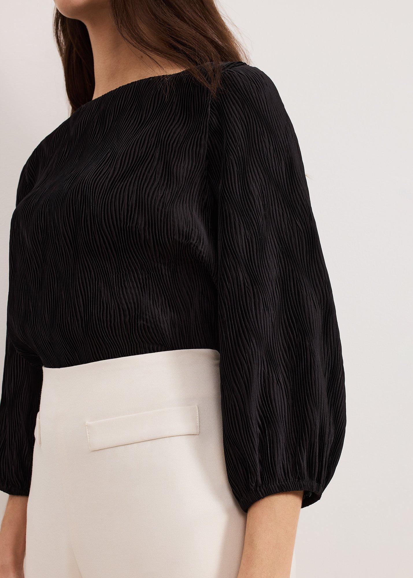 ${product-id}-Sally Wave Textured Top-Black-${view-type}