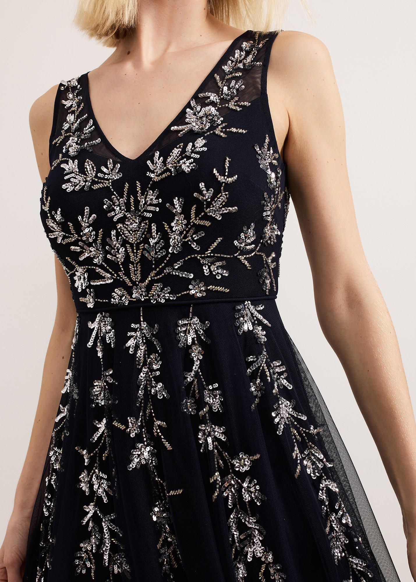${product-id}-Marissa Beaded Dress-Navy-${view-type}