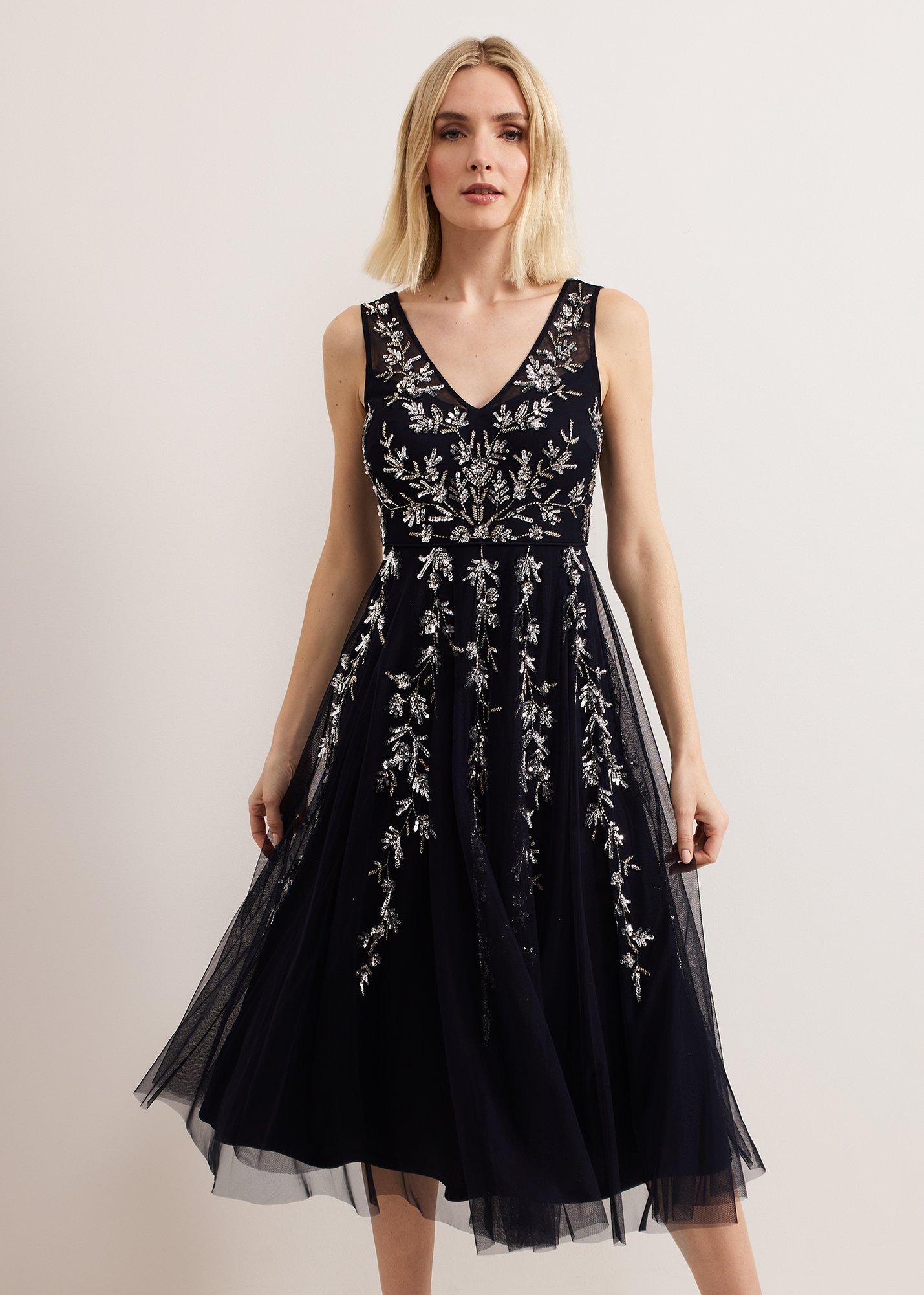 ${product-id}-Marissa Beaded Dress-Navy-${view-type}