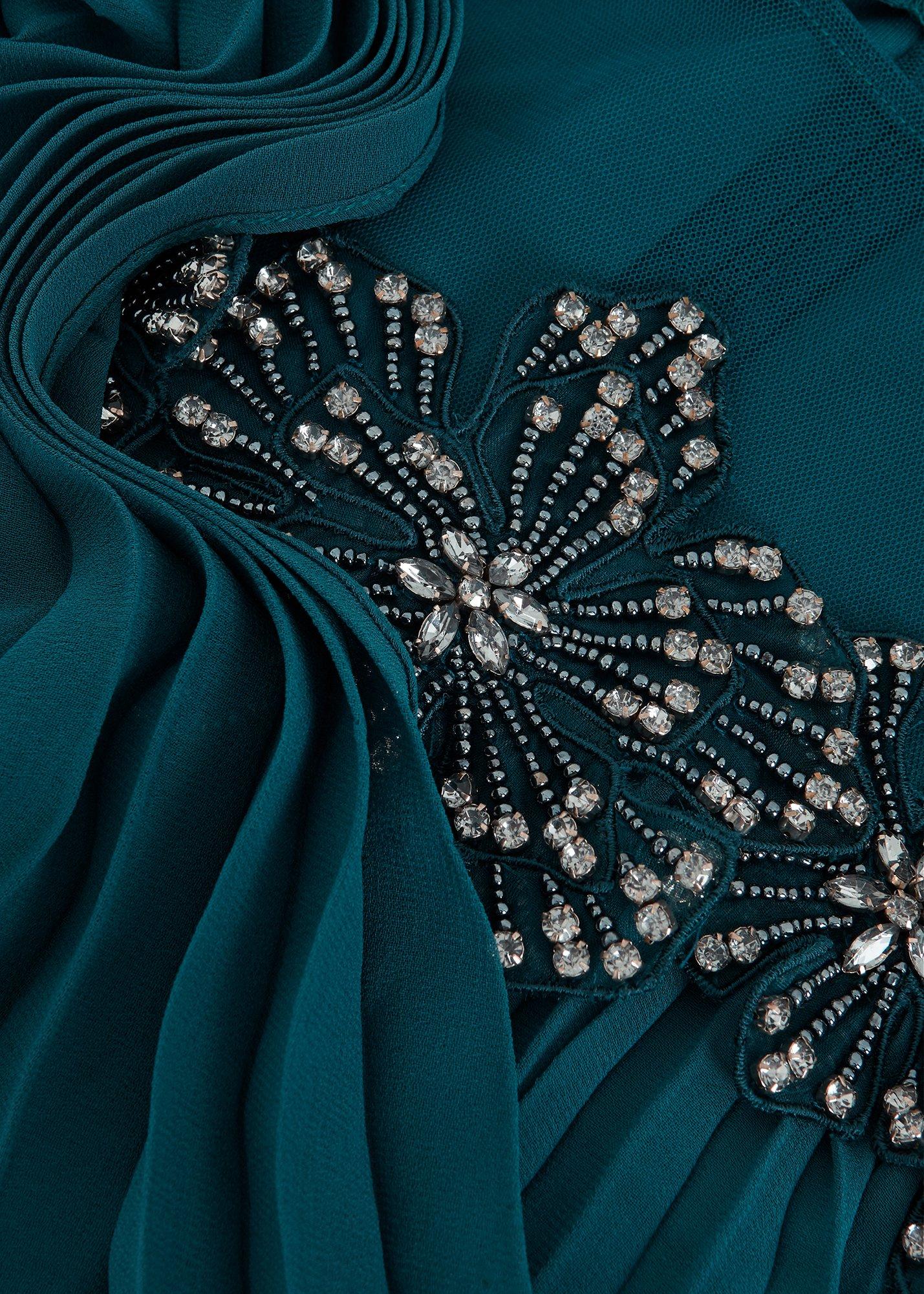 ${product-id}-Mavery Beaded Dress-Teal-${view-type}